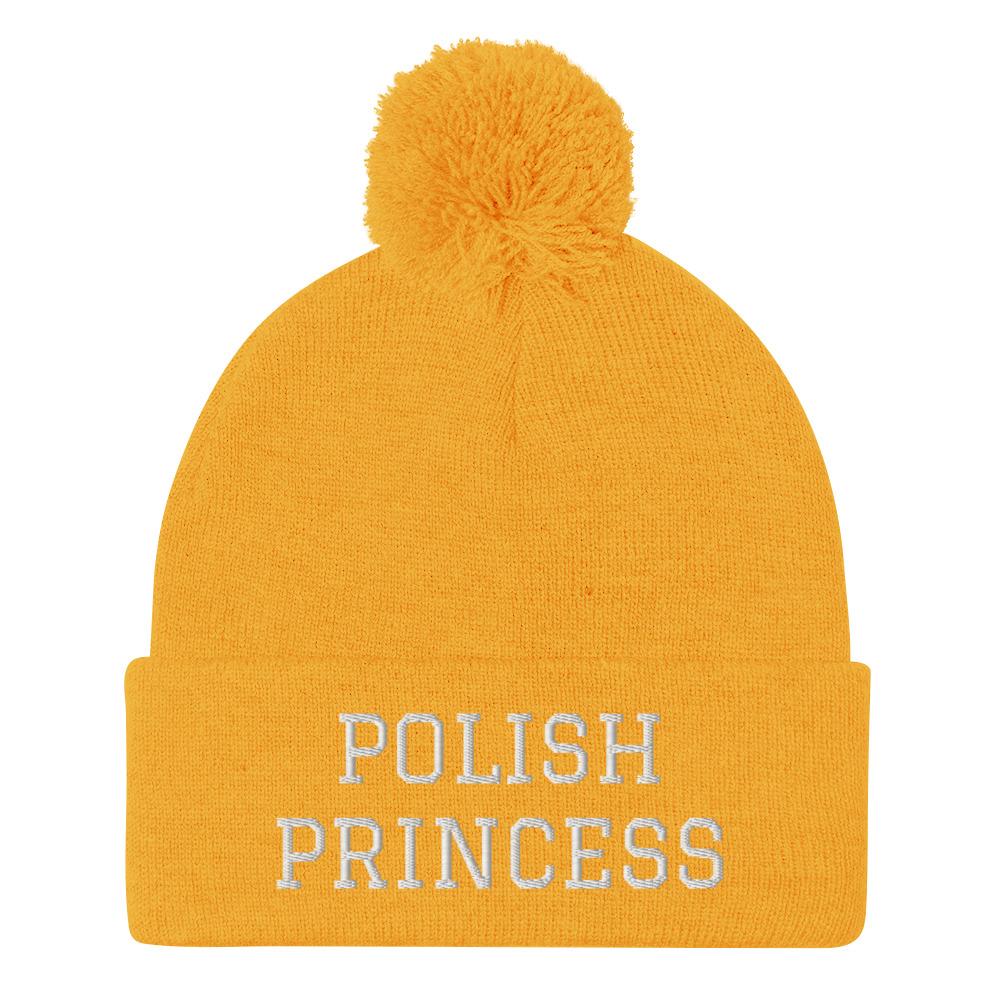 Polish Princess Pom-Pom Beanie
