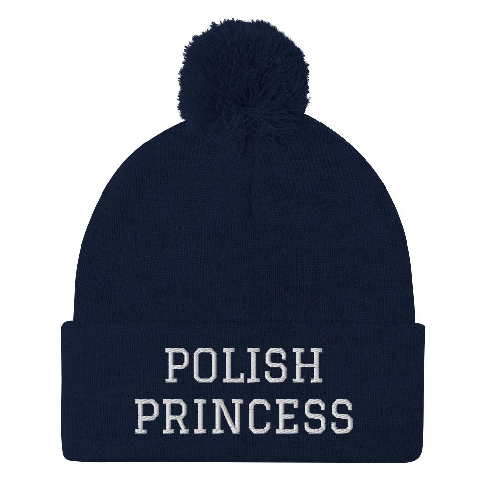 Polish Princess Pom-Pom Beanie