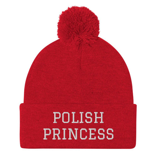 Polish Princess Pom-Pom Beanie