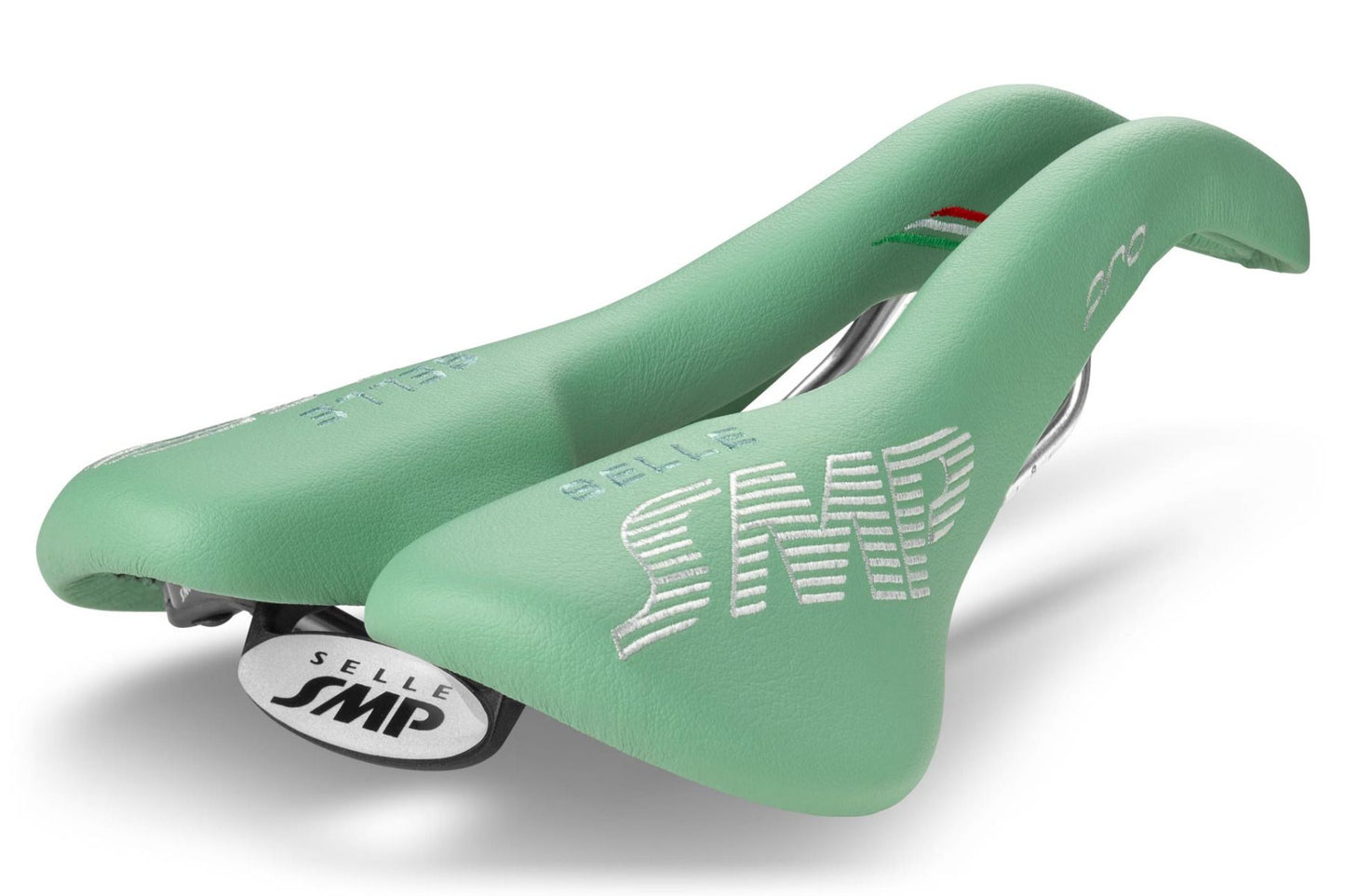 Selle SMP Pro Saddle with Steel Rails (Celeste)