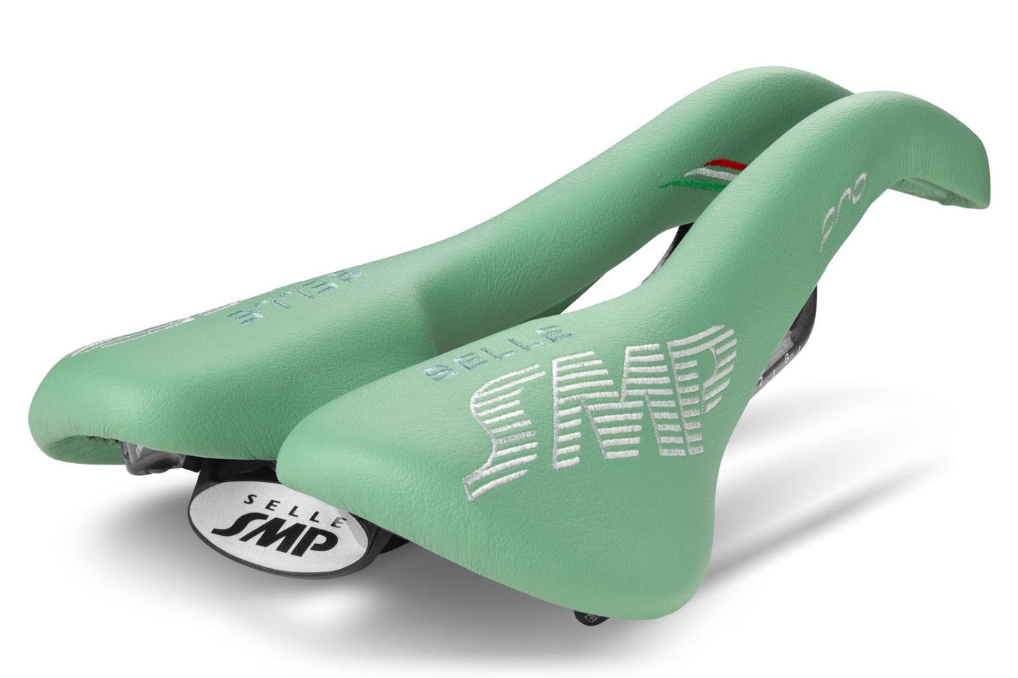 Selle SMP Pro Saddle with Carbon Rails (Celeste)