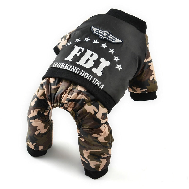 FBI Camouflage Coat | Jumpsuit Pants
