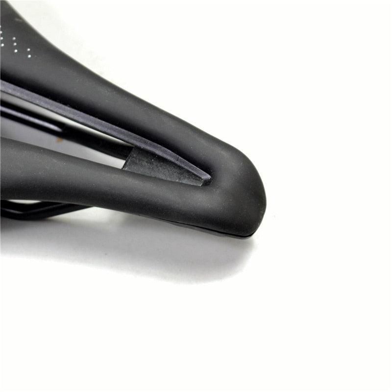 Sport Bicycle Seat Saddle Road Bike Saddles Mountain Bike Racing Saddle PU Breathable Soft Seat Cushion Suspension Gel Bike Saddle Breathable Comfortable Bicycle Seat Ergonomics Design Fit Mountain Bike Road Bike