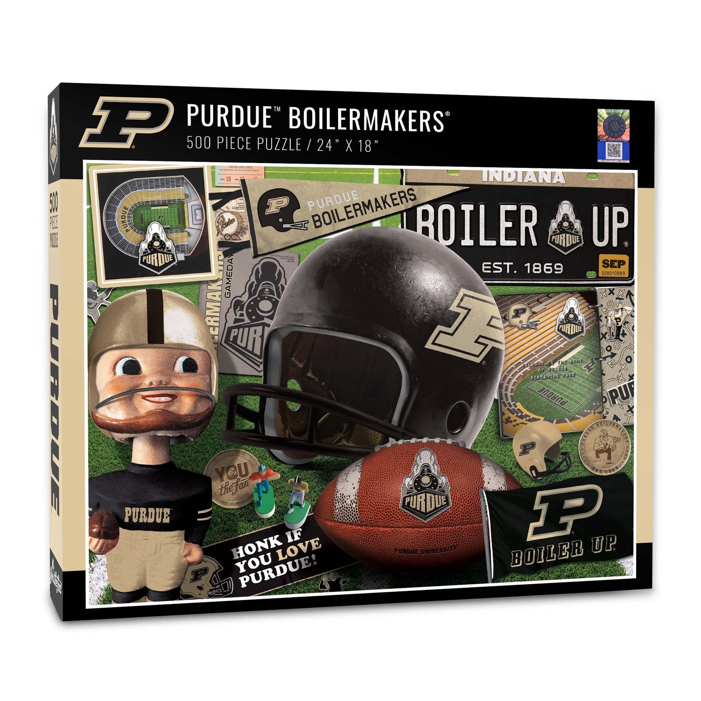 Retro Bobblehead Puzzles
