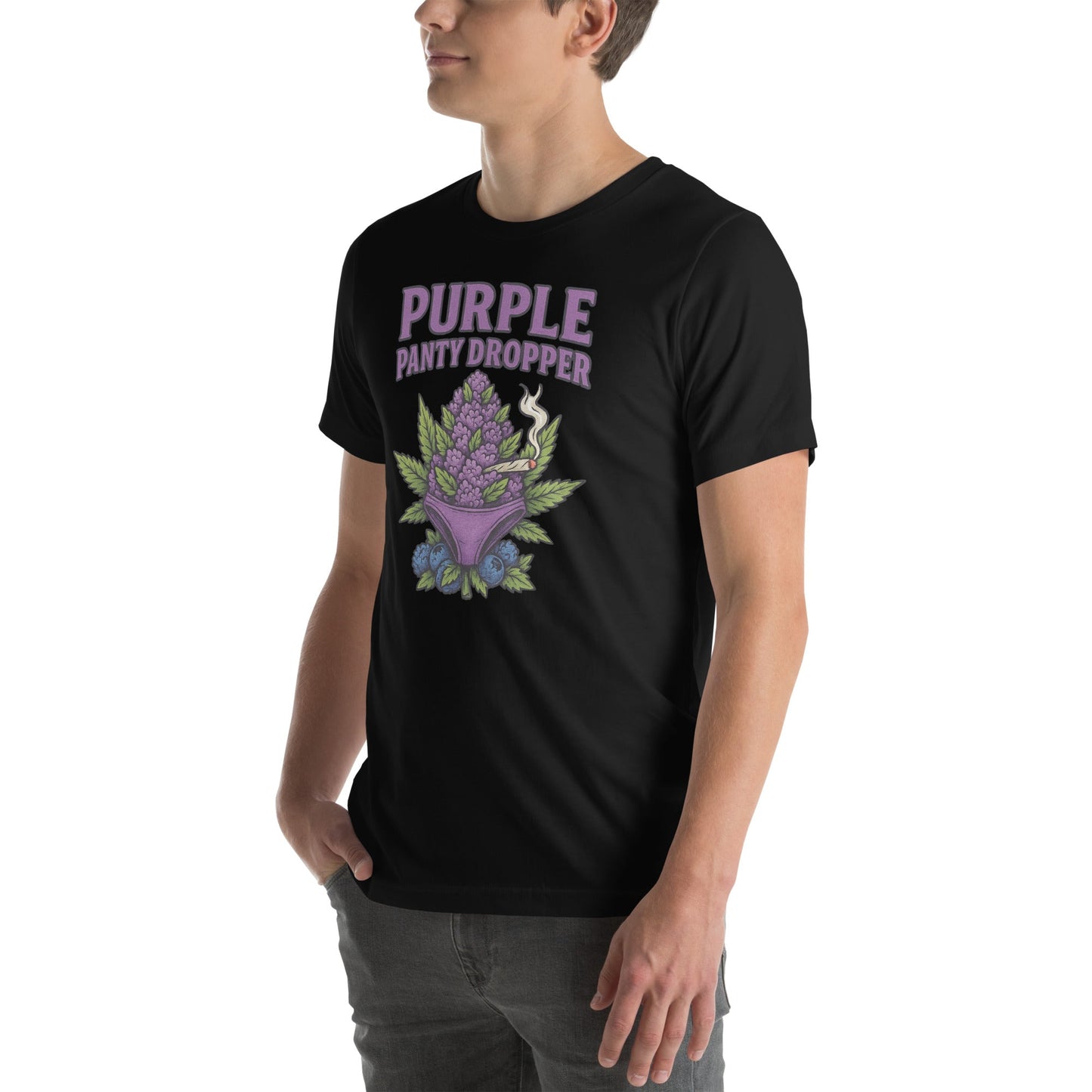 Purple Panty Dropper Unisex t-shirt