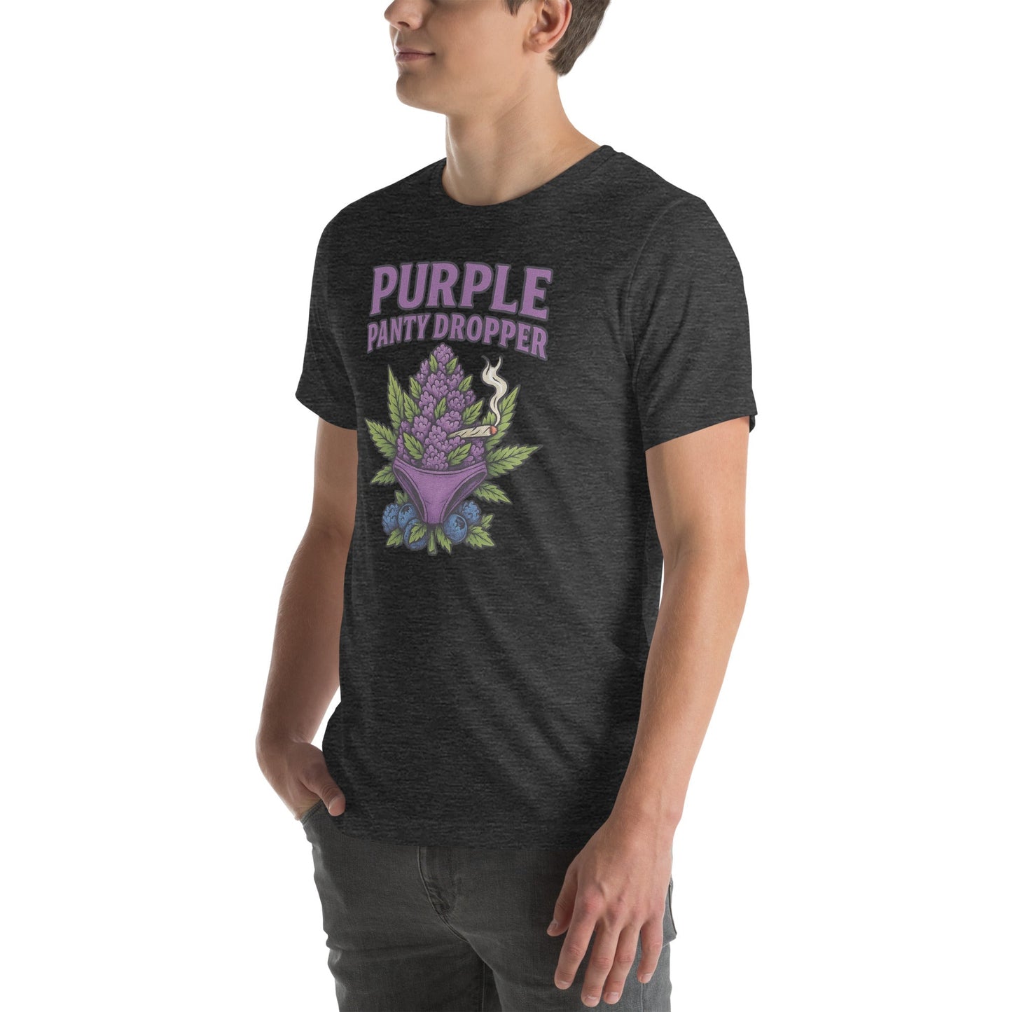 Purple Panty Dropper Unisex t-shirt