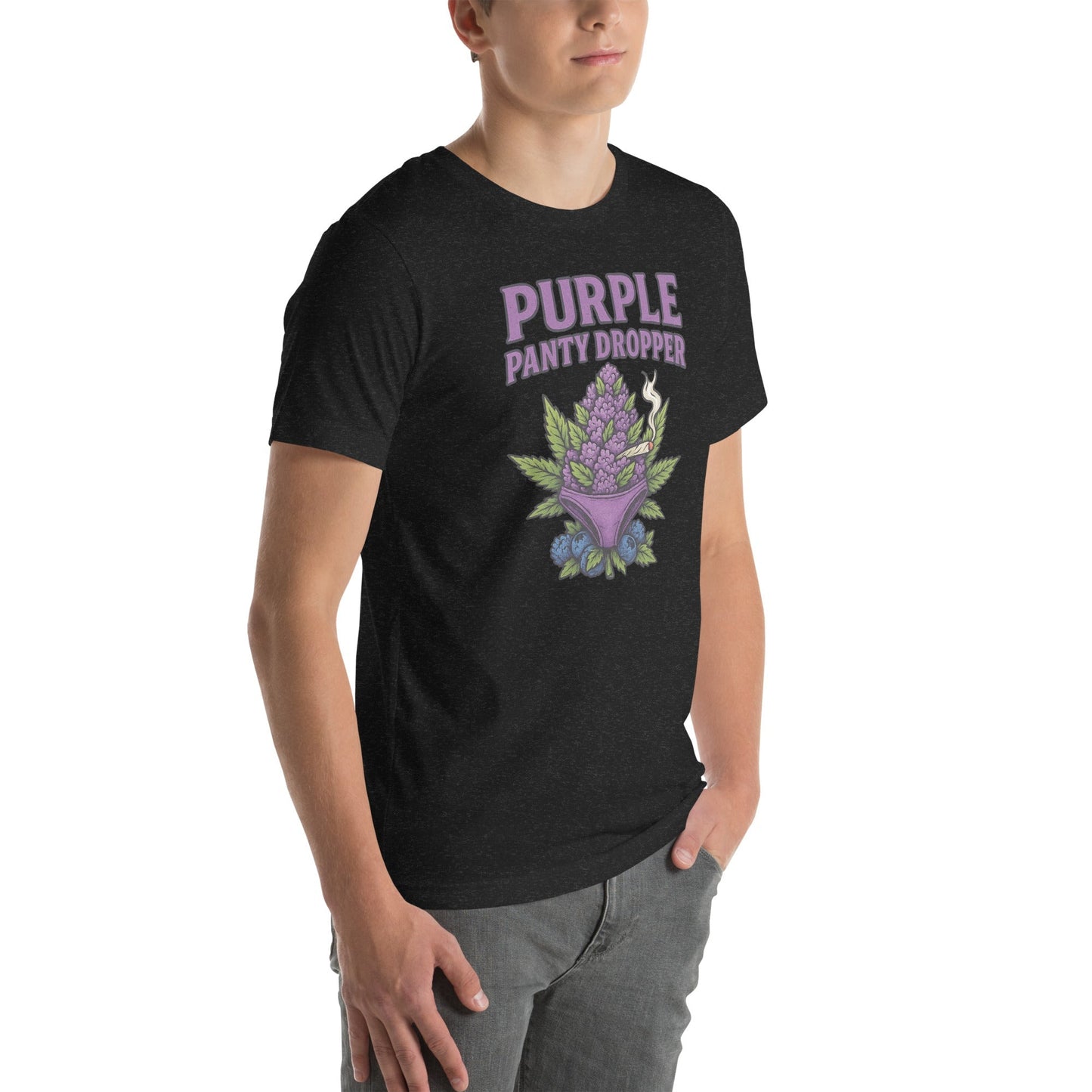 Purple Panty Dropper Unisex t-shirt