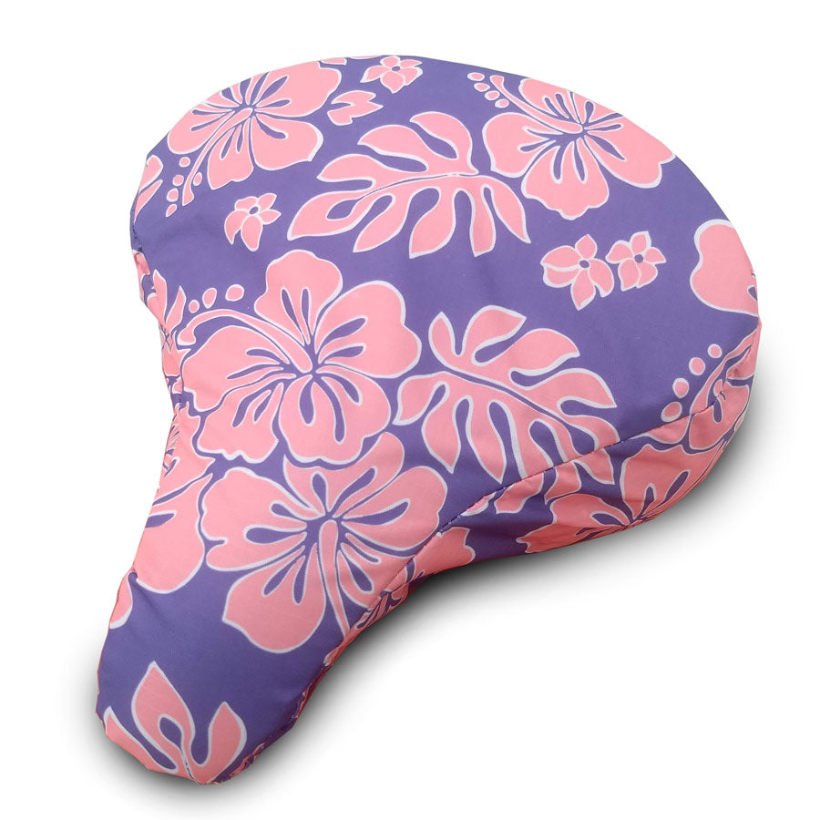 Cruiser Candy Padded Seat Cover (Paradise Punch Hibiscus)