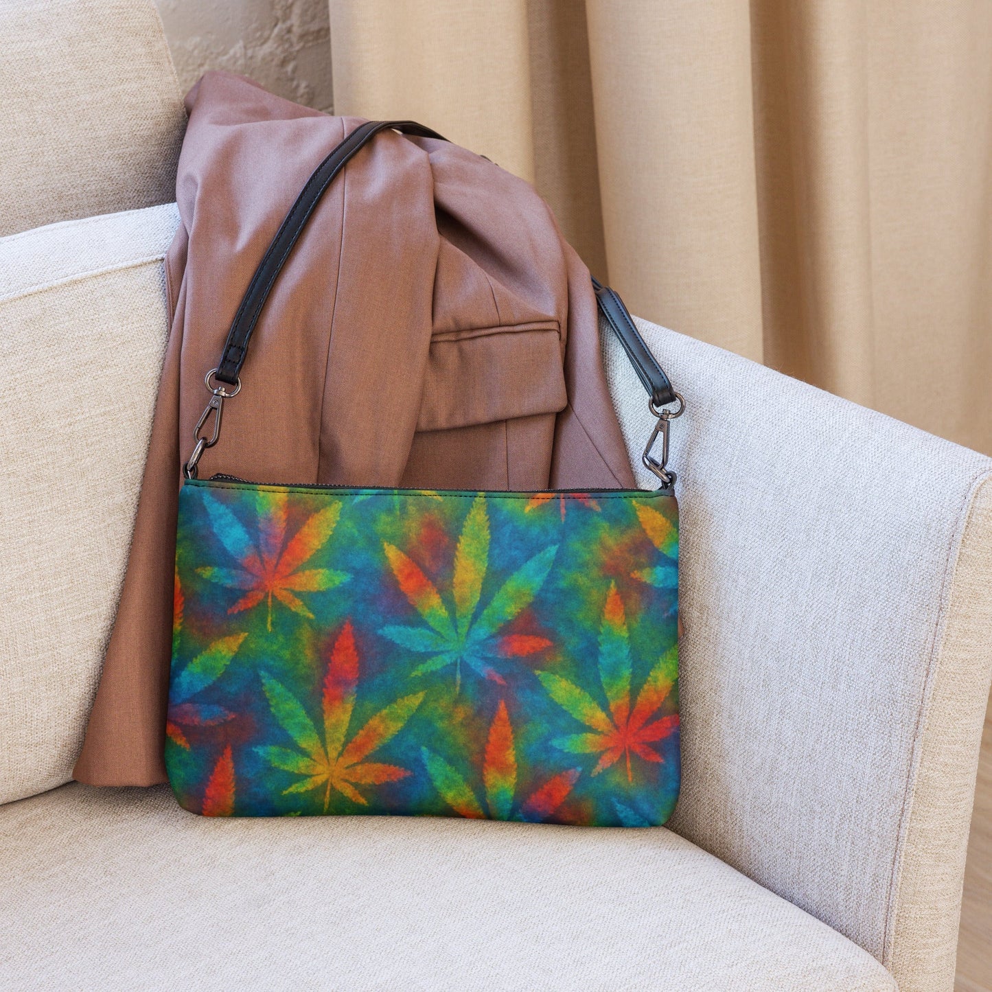 Queen Tie-dye Crossbody bag
