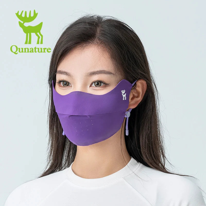 UV Protection Cool Face Mask – Breathable, Eye Coverage, Adjustable & Reusable
