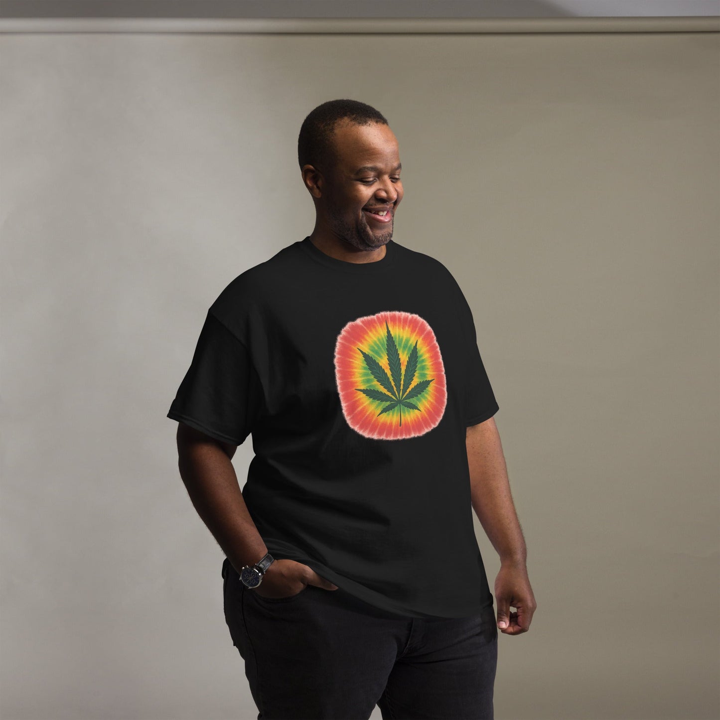 Rasta Pot Leaf Unisex classic tee