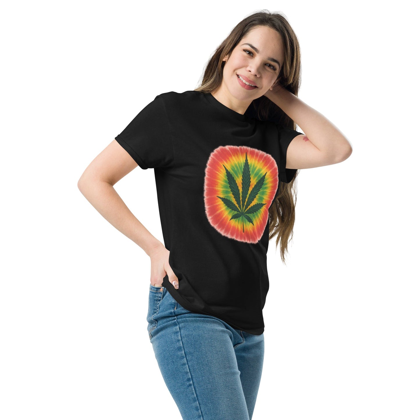 Rasta Pot Leaf Unisex classic tee
