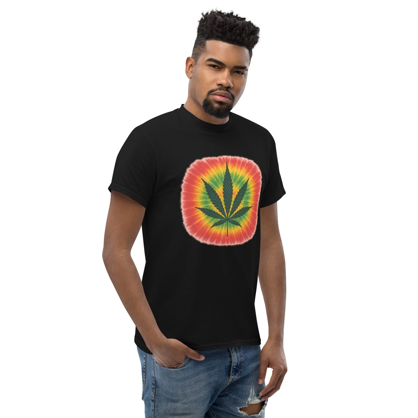 Rasta Pot Leaf Unisex classic tee