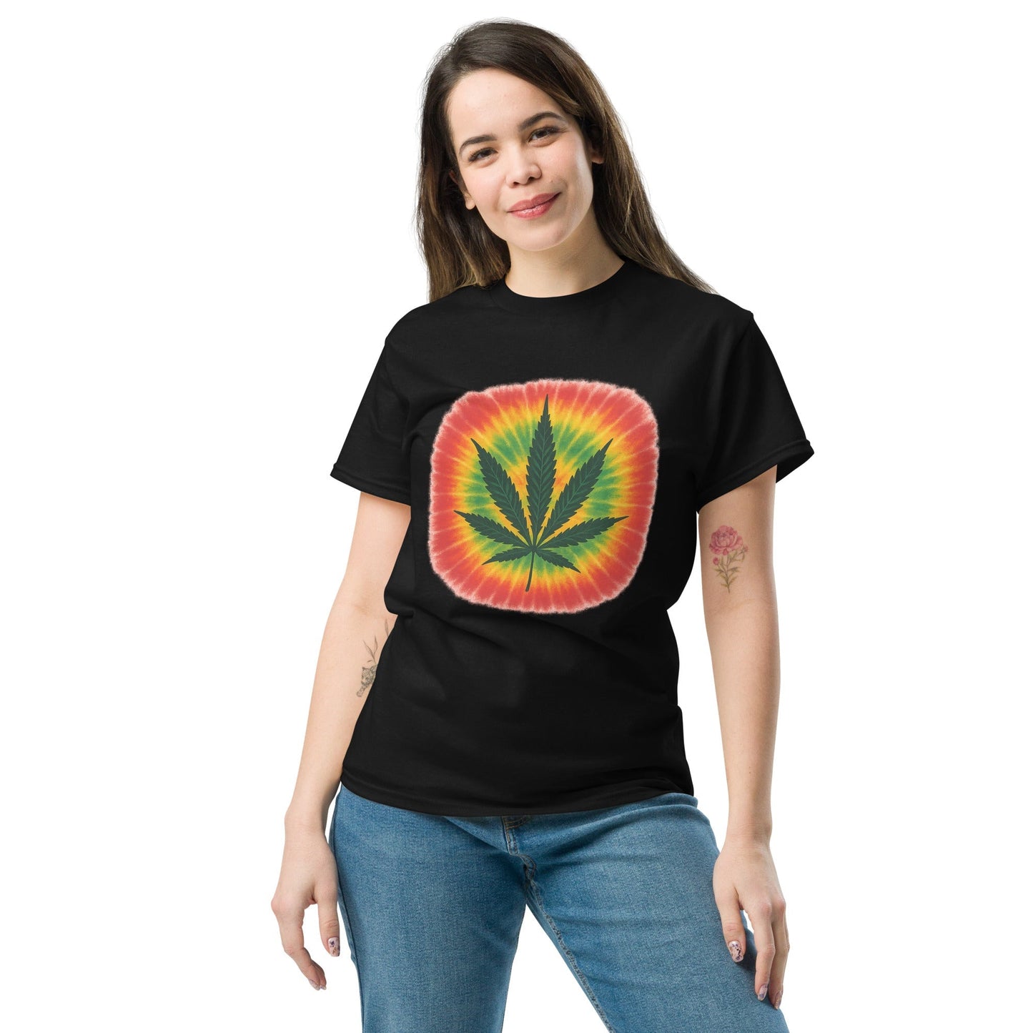 Rasta Pot Leaf Unisex classic tee