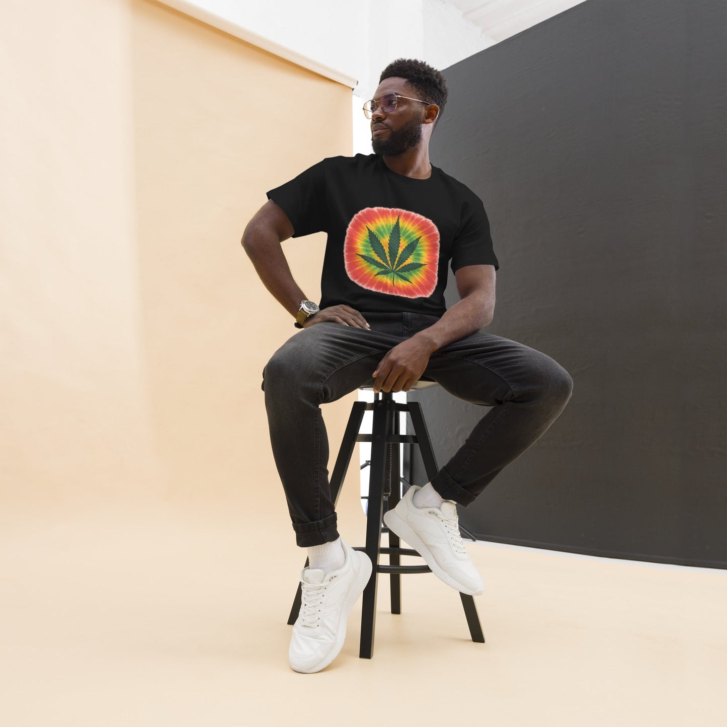 Rasta Pot Leaf Unisex classic tee