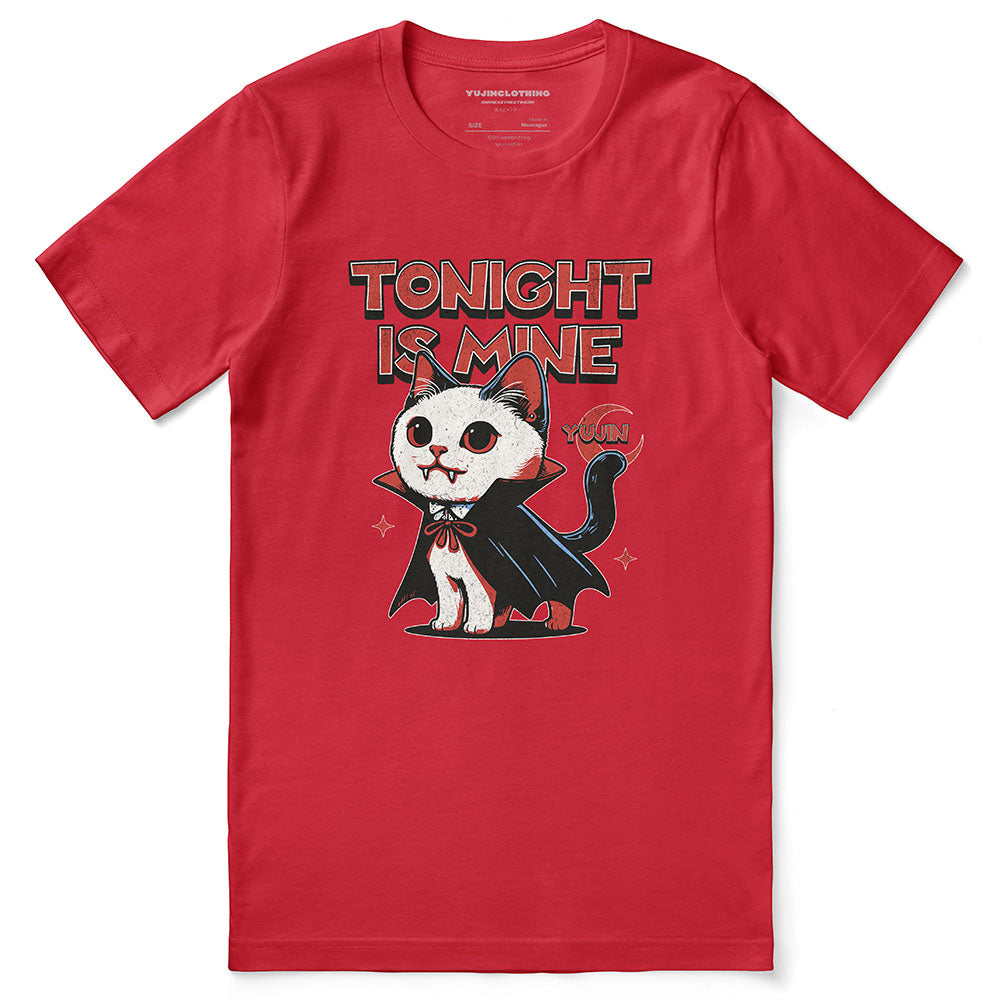 Tonight Is Mine Cat T-Shirt