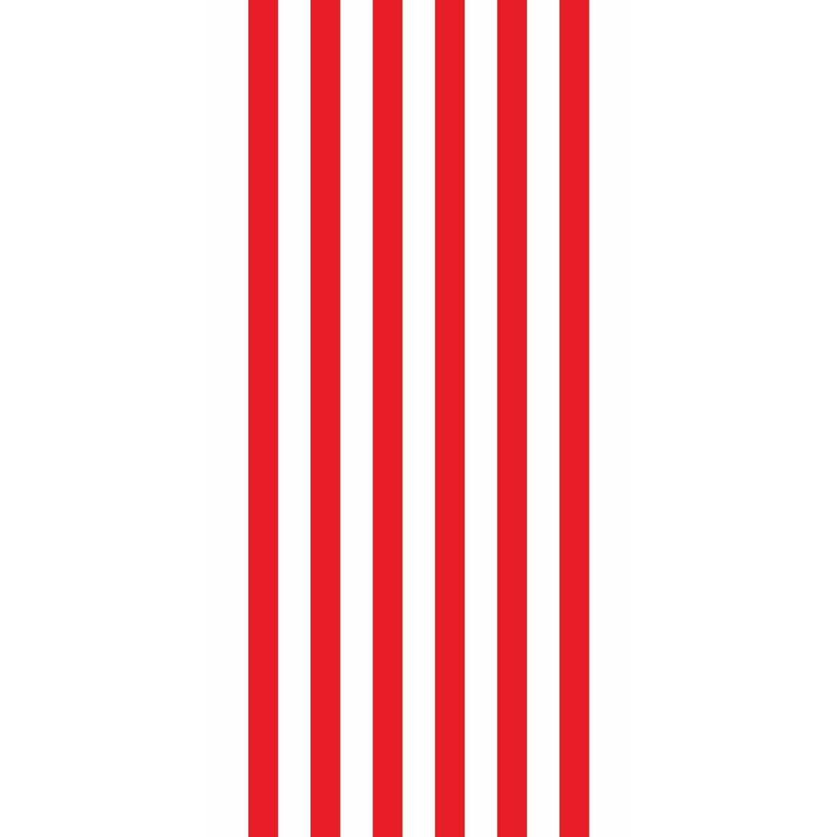 Sola Blue/Red/Green Cabana Stripe Cotton Beach Towel 30 x 60 inch