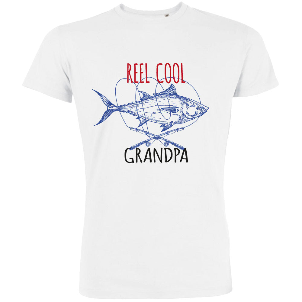 Reel Cool Grandpa Men's Organic Tee