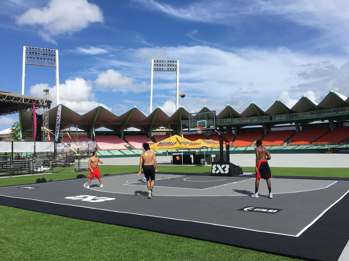Rental Enlio Official FIBA 3x3 Basketball Court