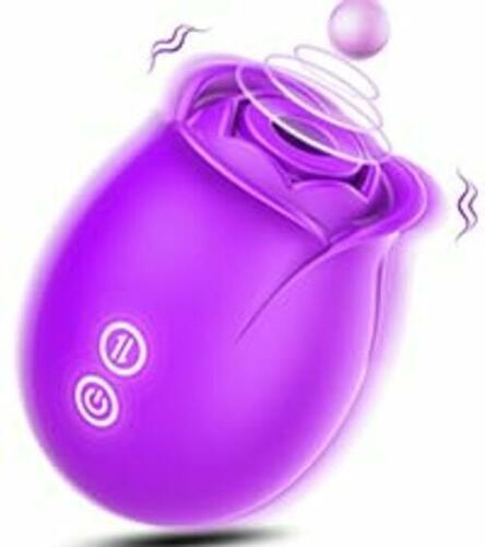 Rose Flower Intimate Personal Massager for Women with Stimulation Features