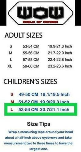 WOW Youth Kids Motocross BMX MX ATV Dirt Bike Helmet Spider Green Size Large
