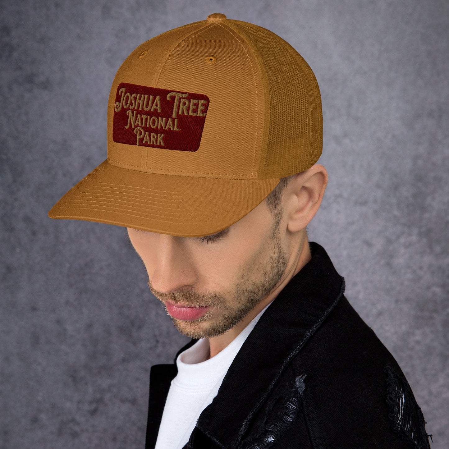 Joshua Tree National Park Embroidered Trucker Cap
