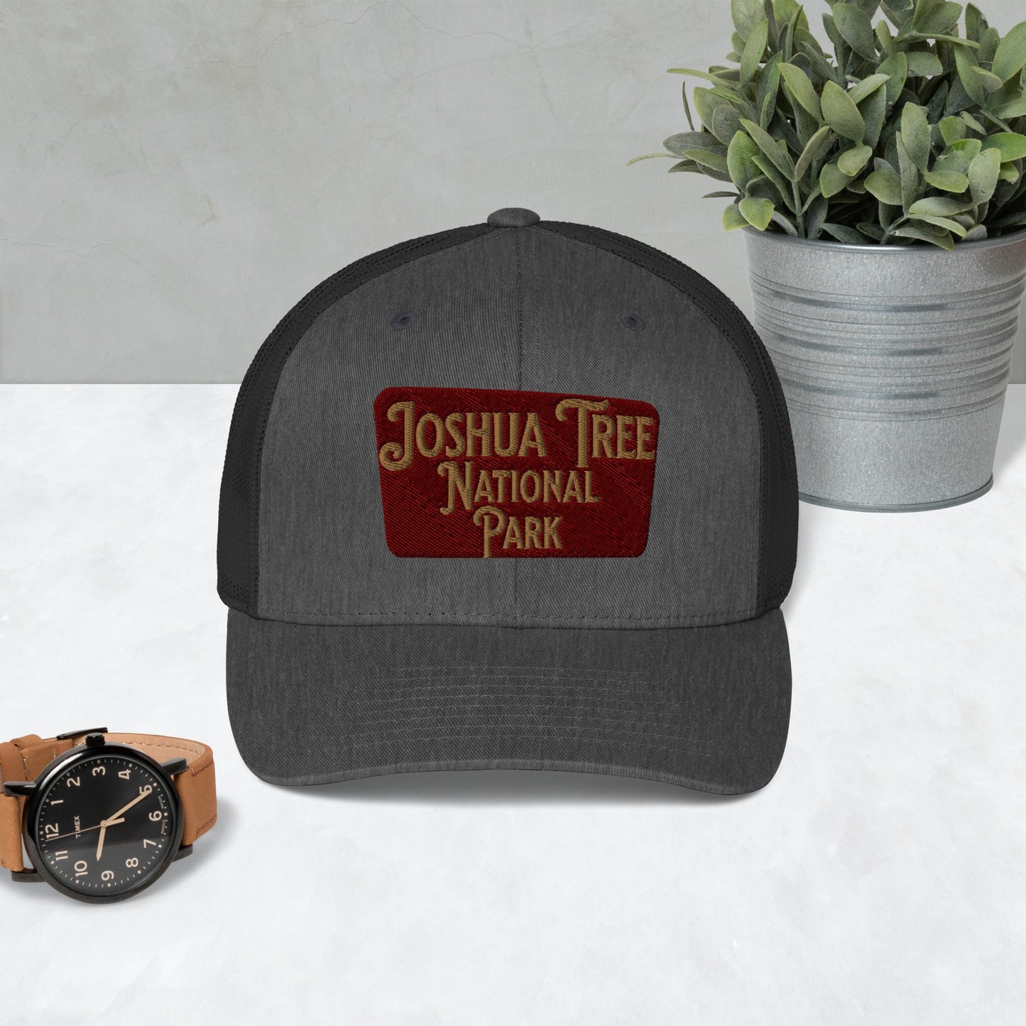 Joshua Tree National Park Embroidered Trucker Cap