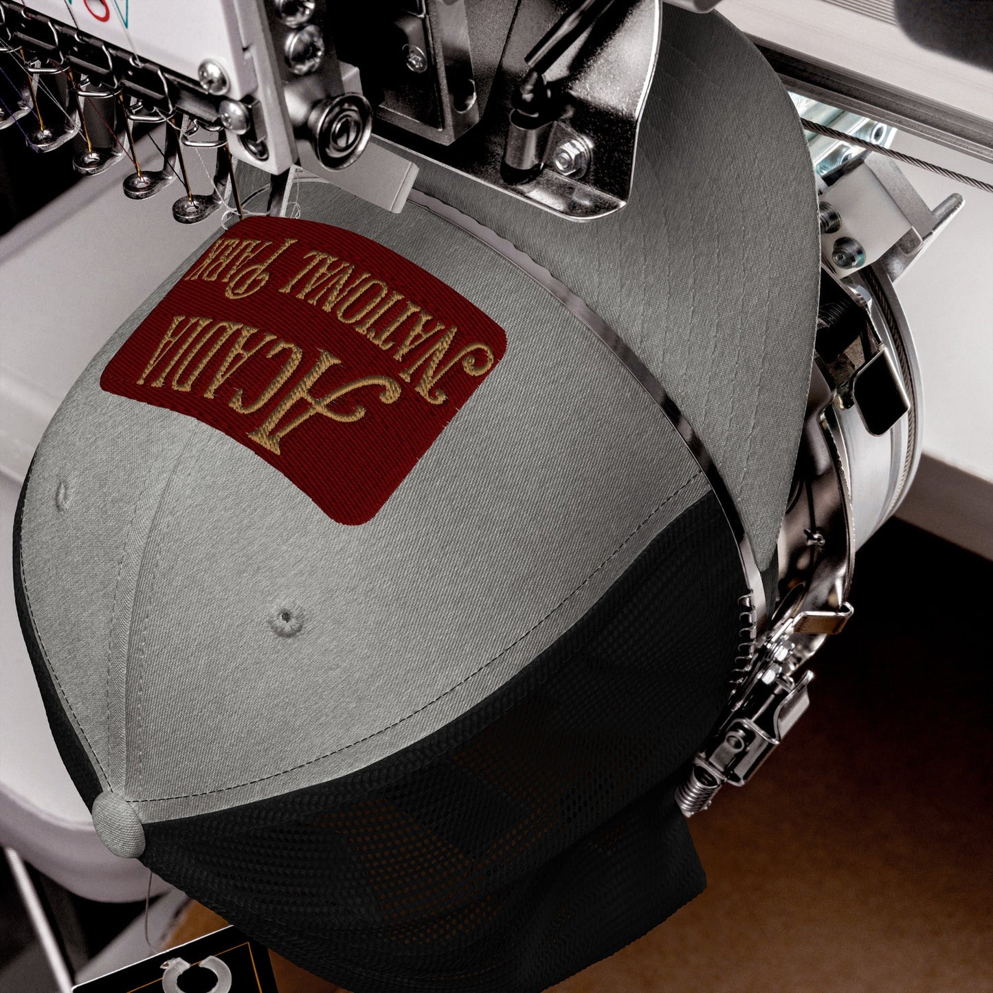 Acadia National Park Embroidered Trucker Hat