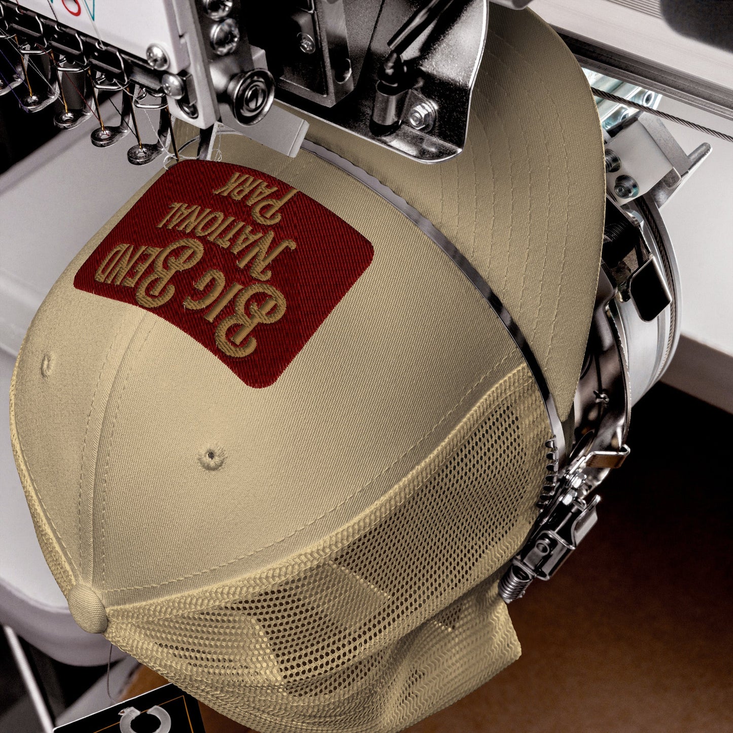 Big Bend Embroidered National Park Sign Trucker Hat