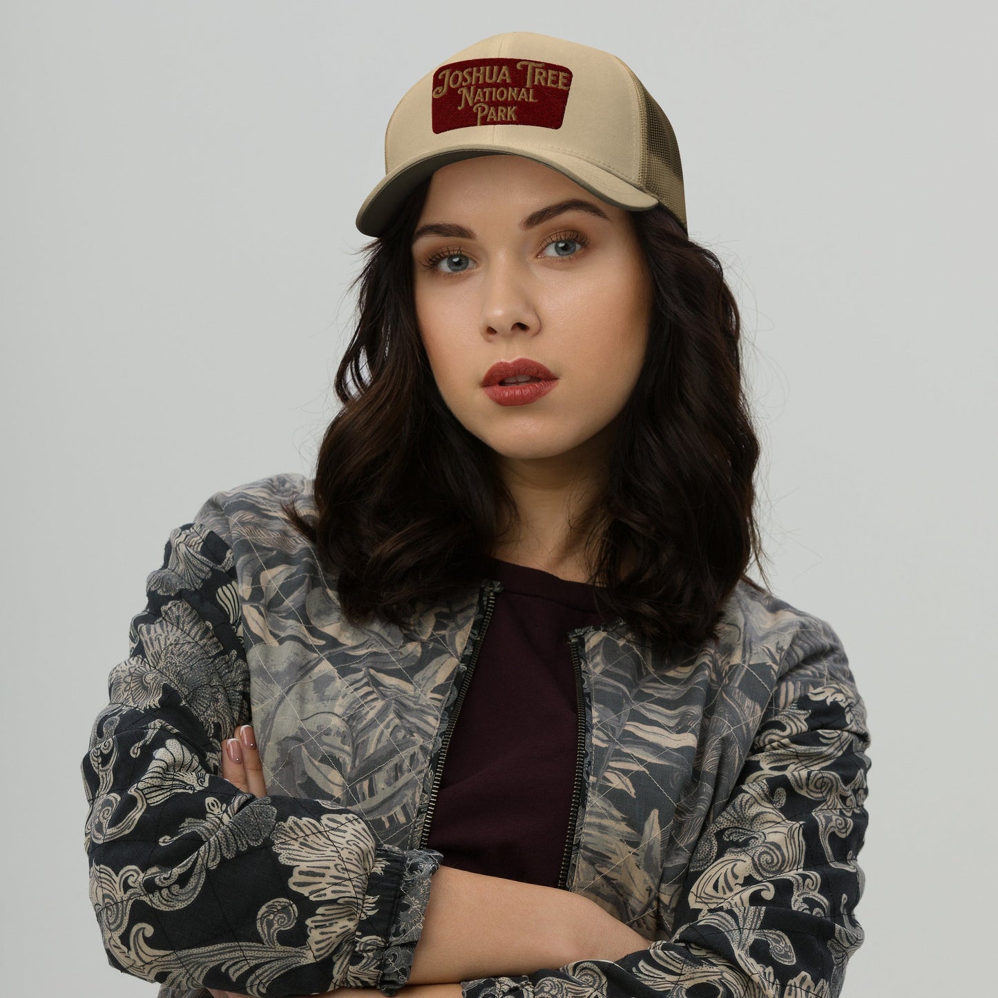 Joshua Tree National Park Embroidered Trucker Cap
