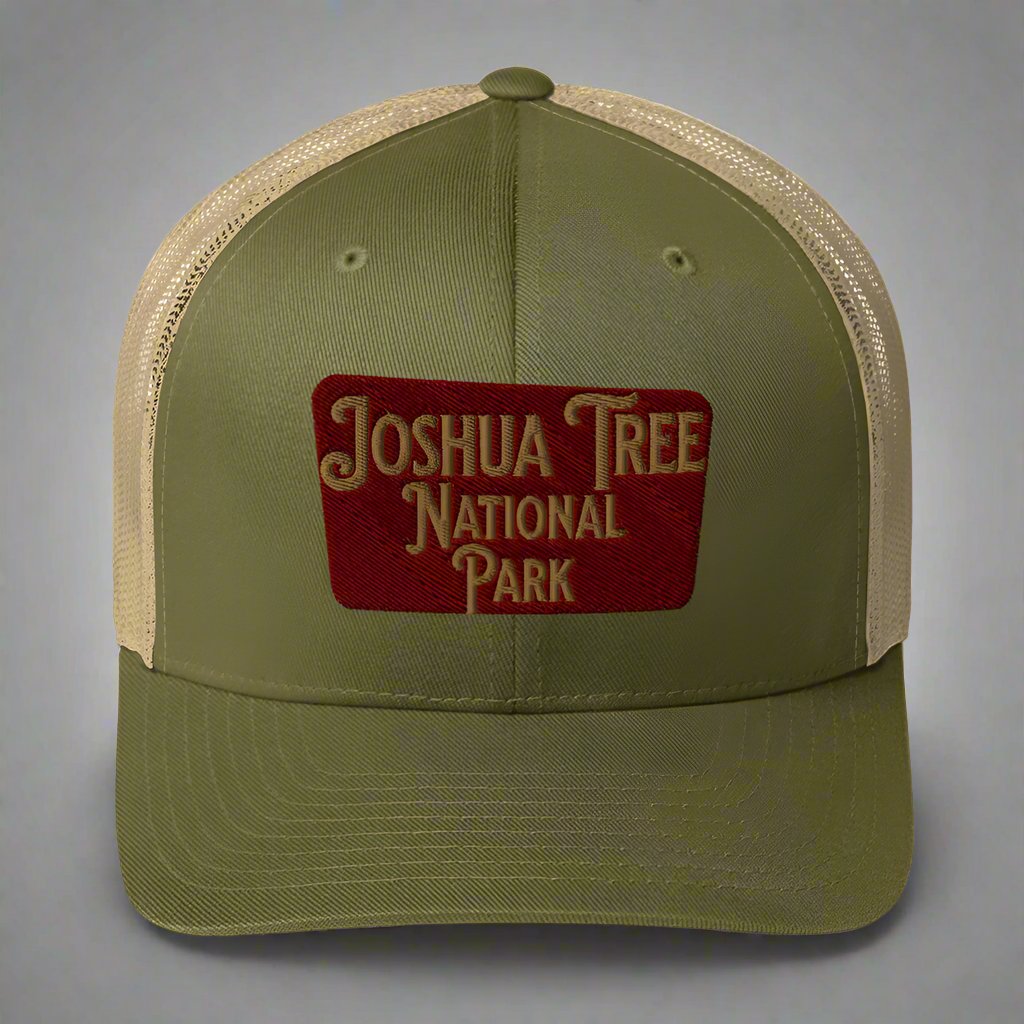 Joshua Tree National Park Embroidered Trucker Cap