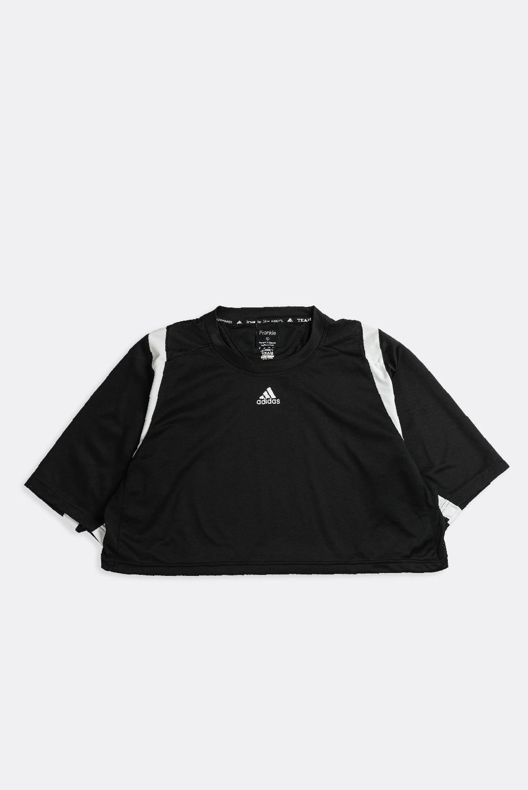 Rework Adidas Crop Athletic Tee - XL