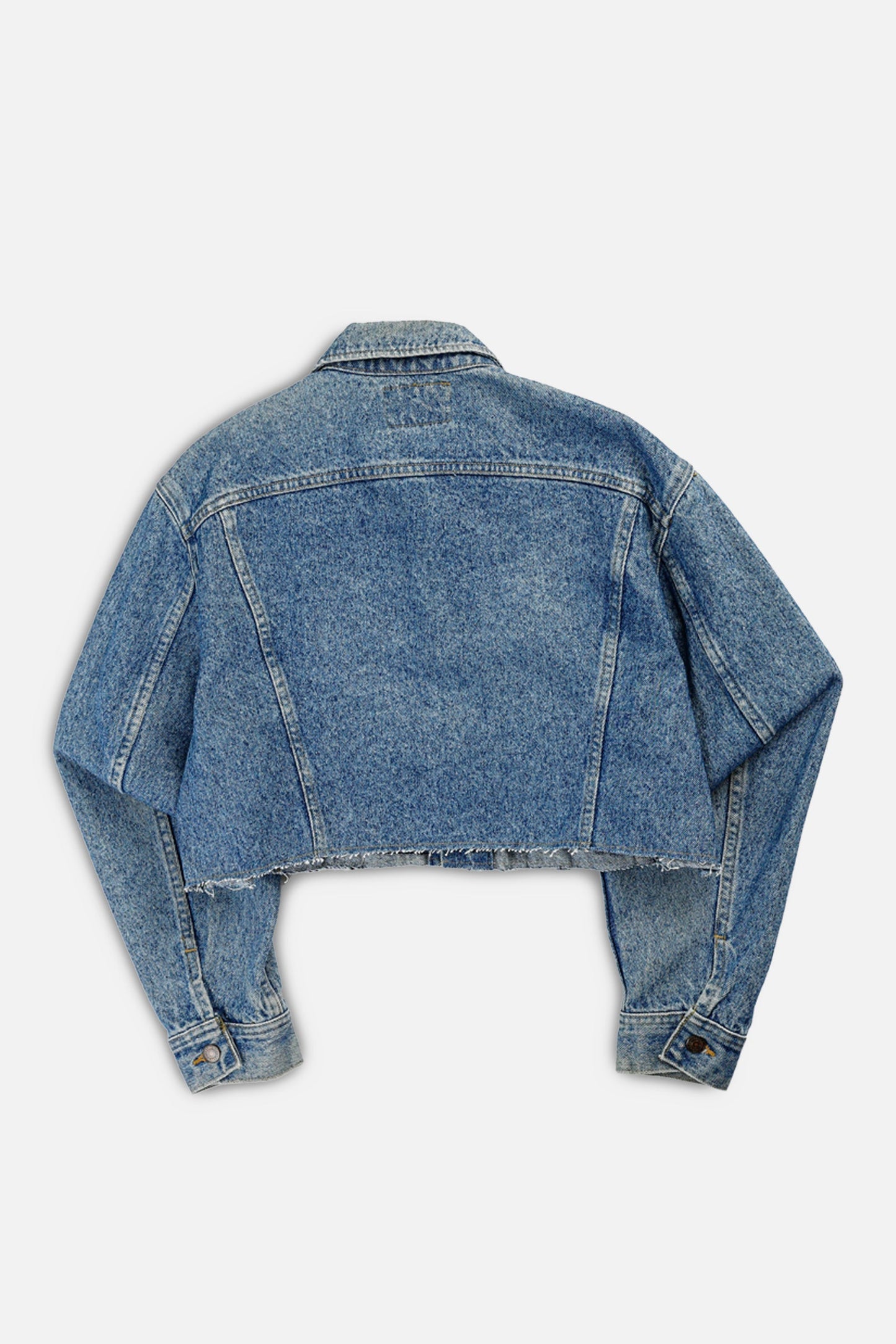 Rework Vintage Lee Crop Denim Jacket - L