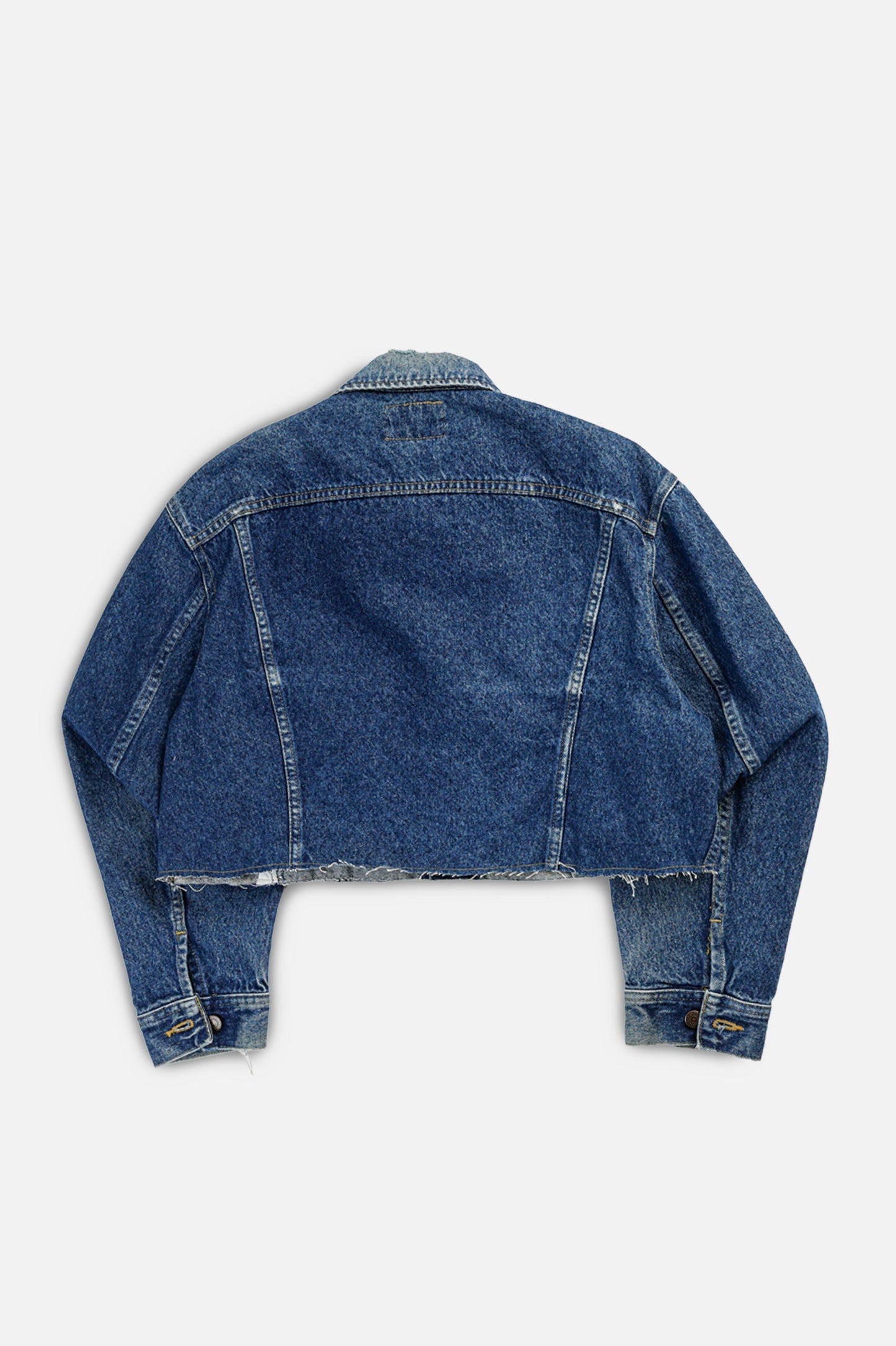 Rework Vintage Lee Crop Denim Jacket - L