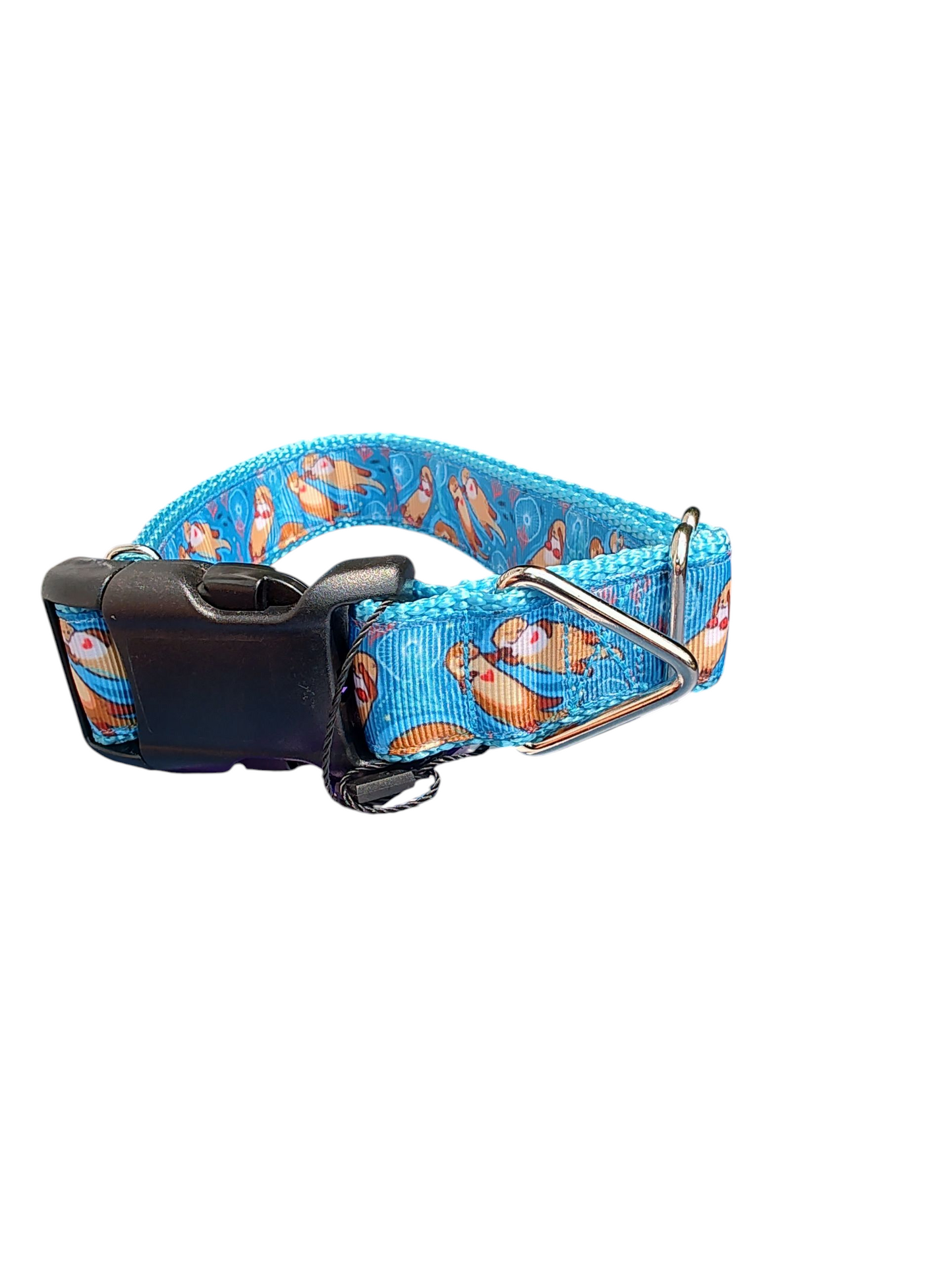 Otters Nylon Dog Collar