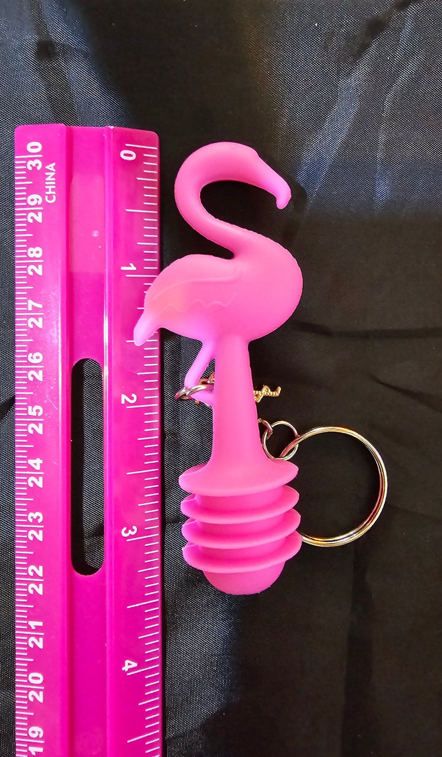 Flamingo wine stopper