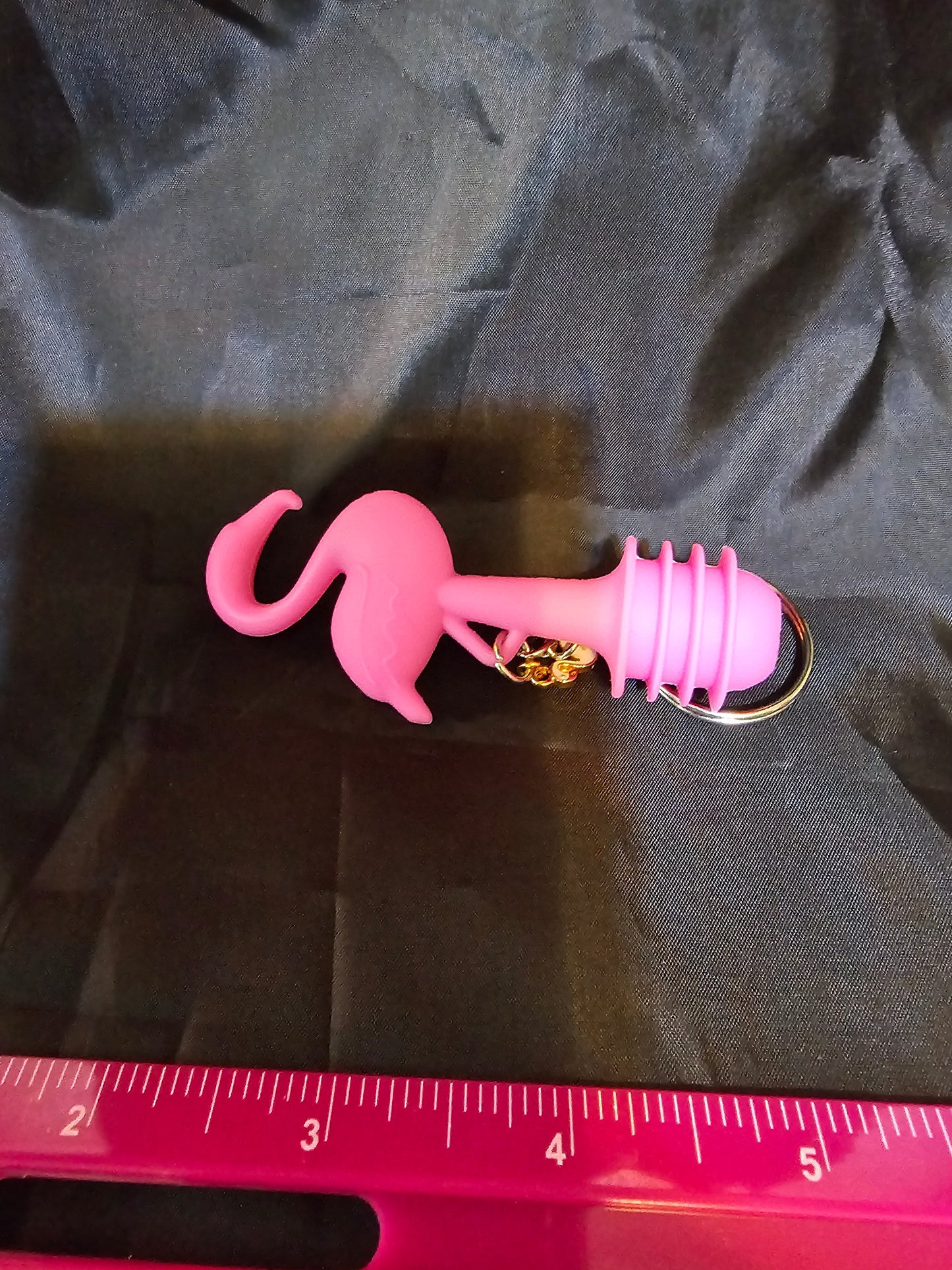 Flamingo wine stopper