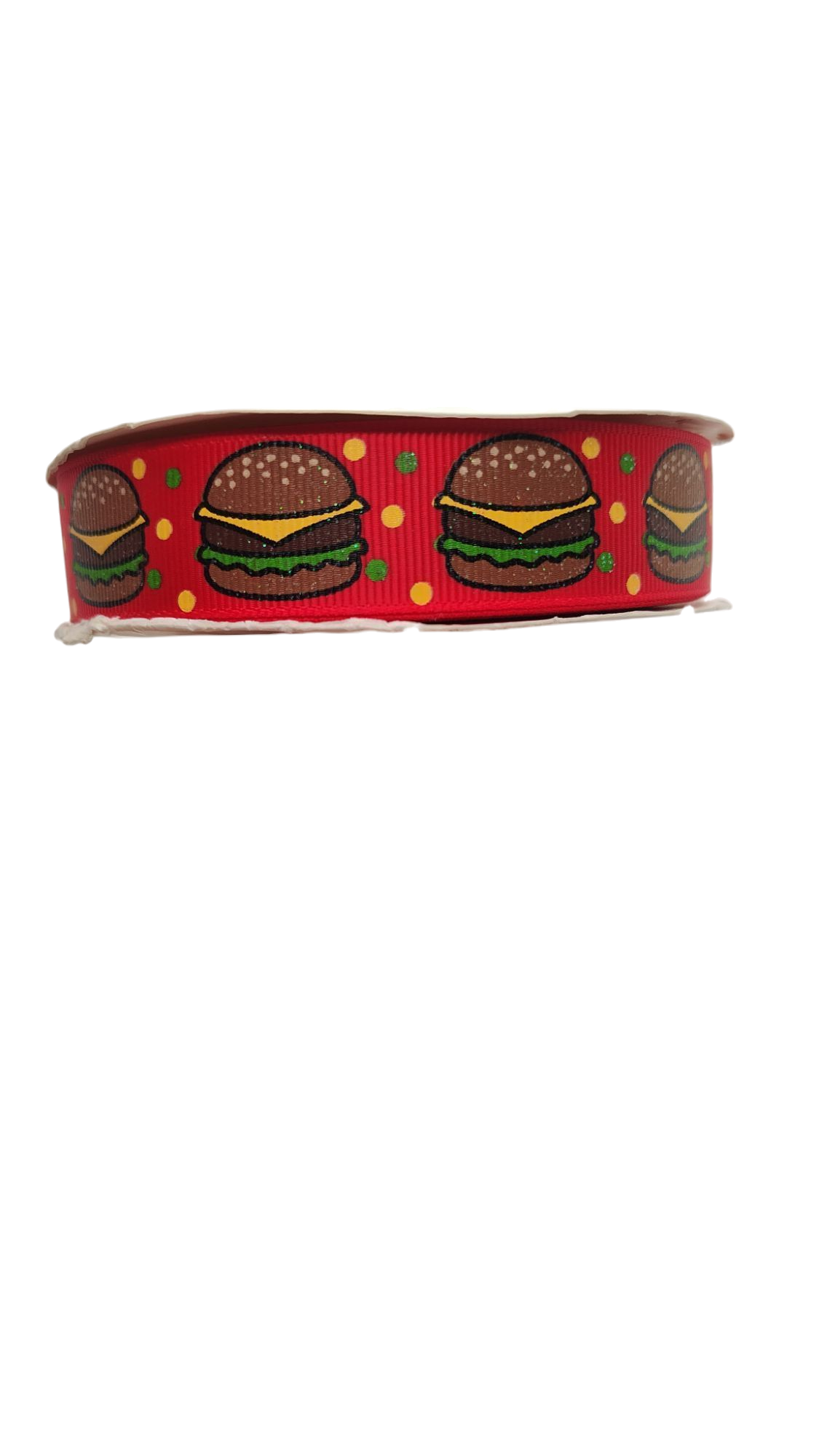 Cheeseburgers Nylon Dog Collar