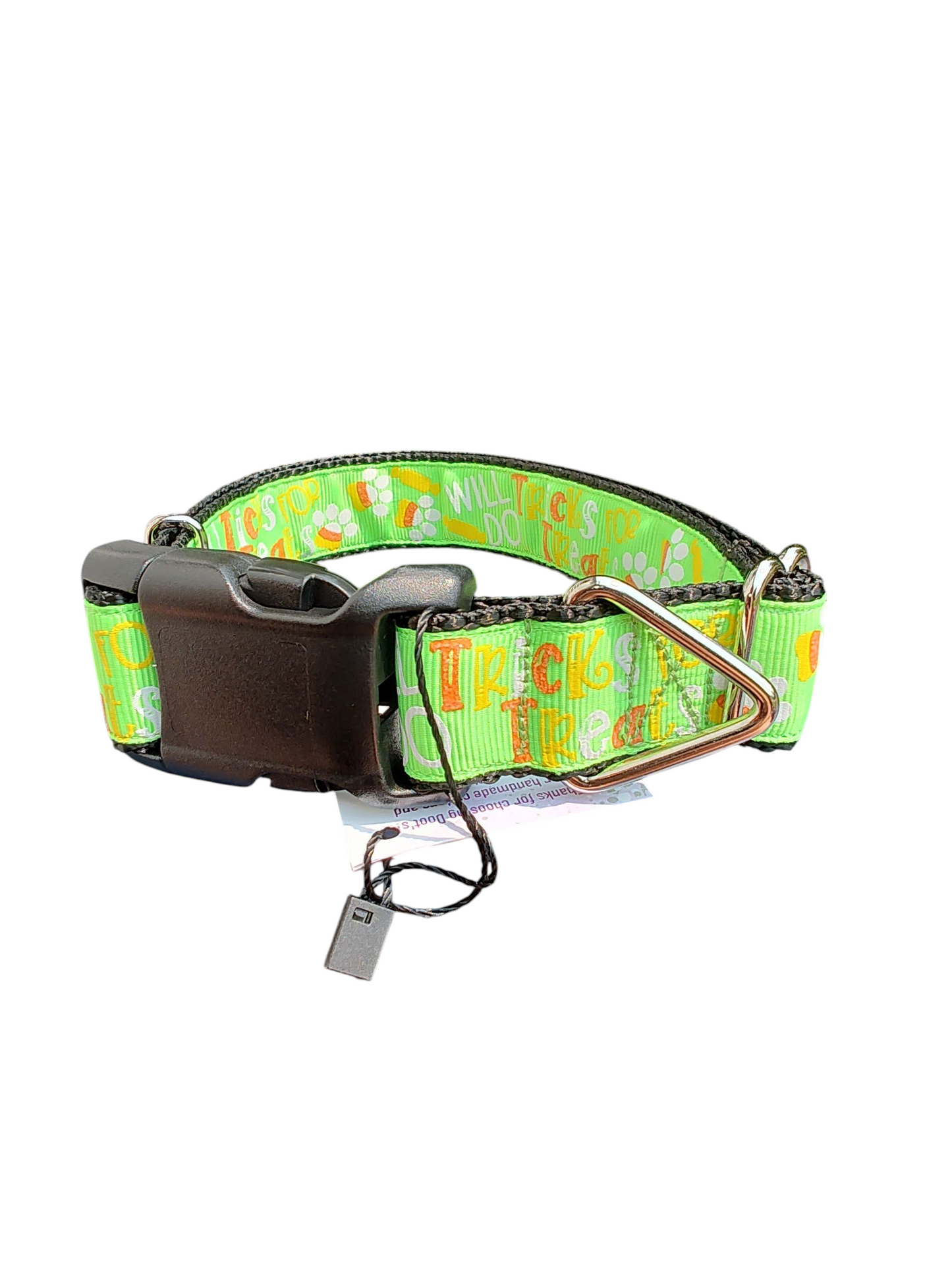 Tricks For Treats Nylon Dog Collar