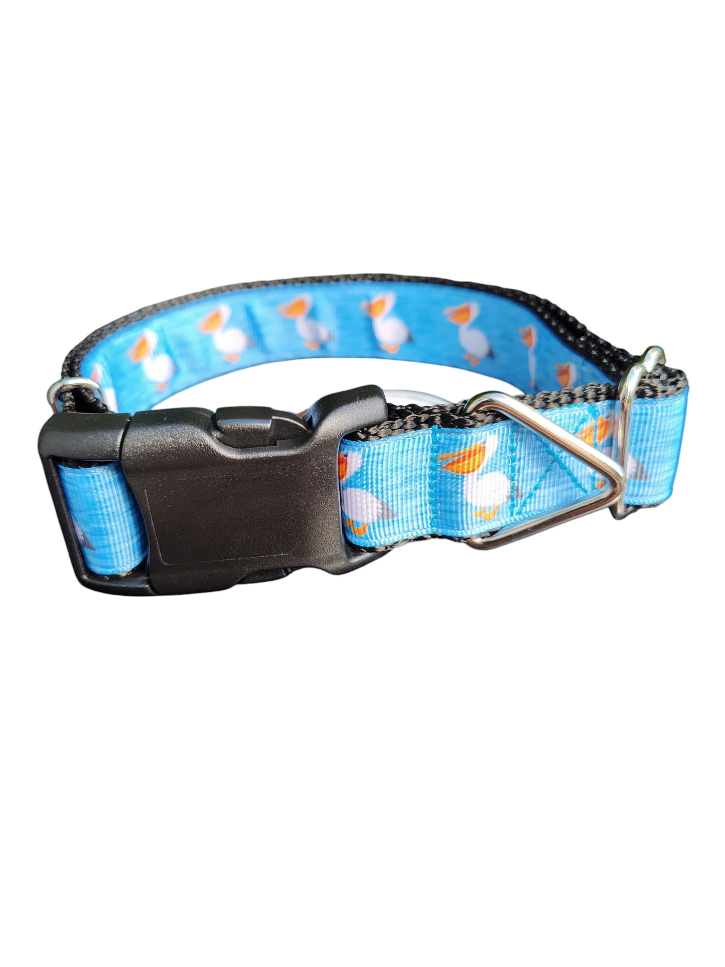 Pelicans Nylon Dog Collar