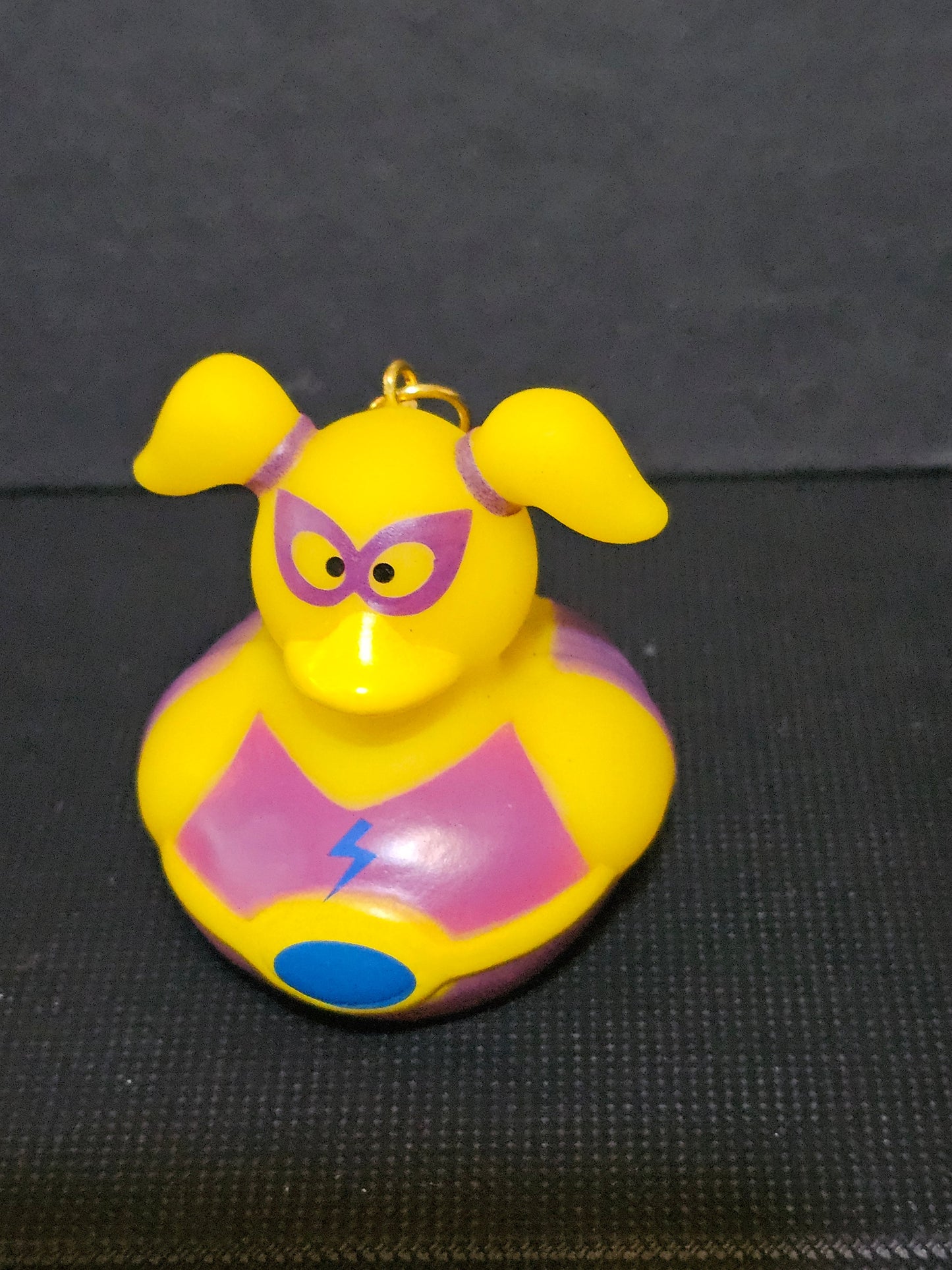 Dyna Girl duck keychain