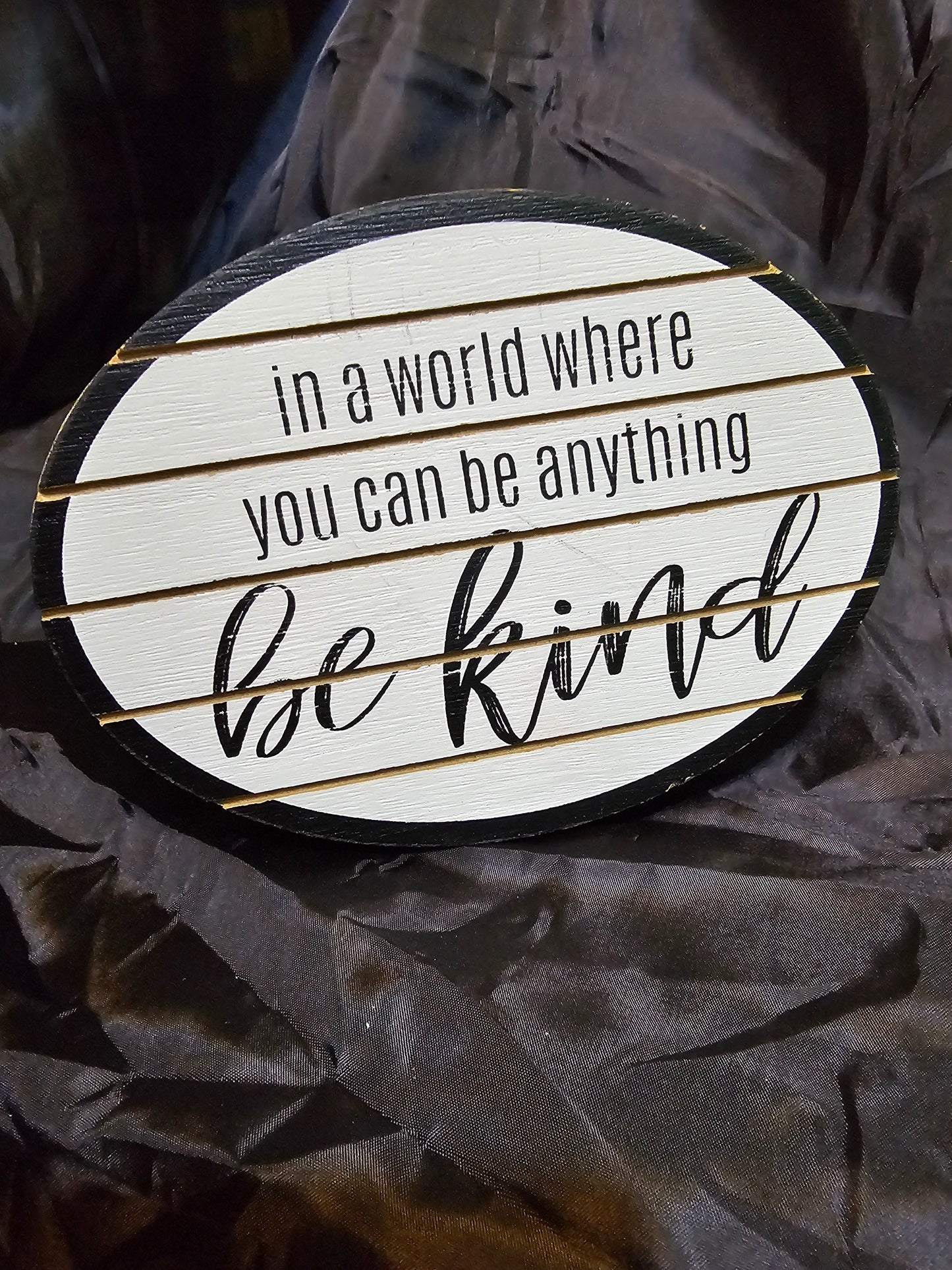 Sign Decor "Be kind"