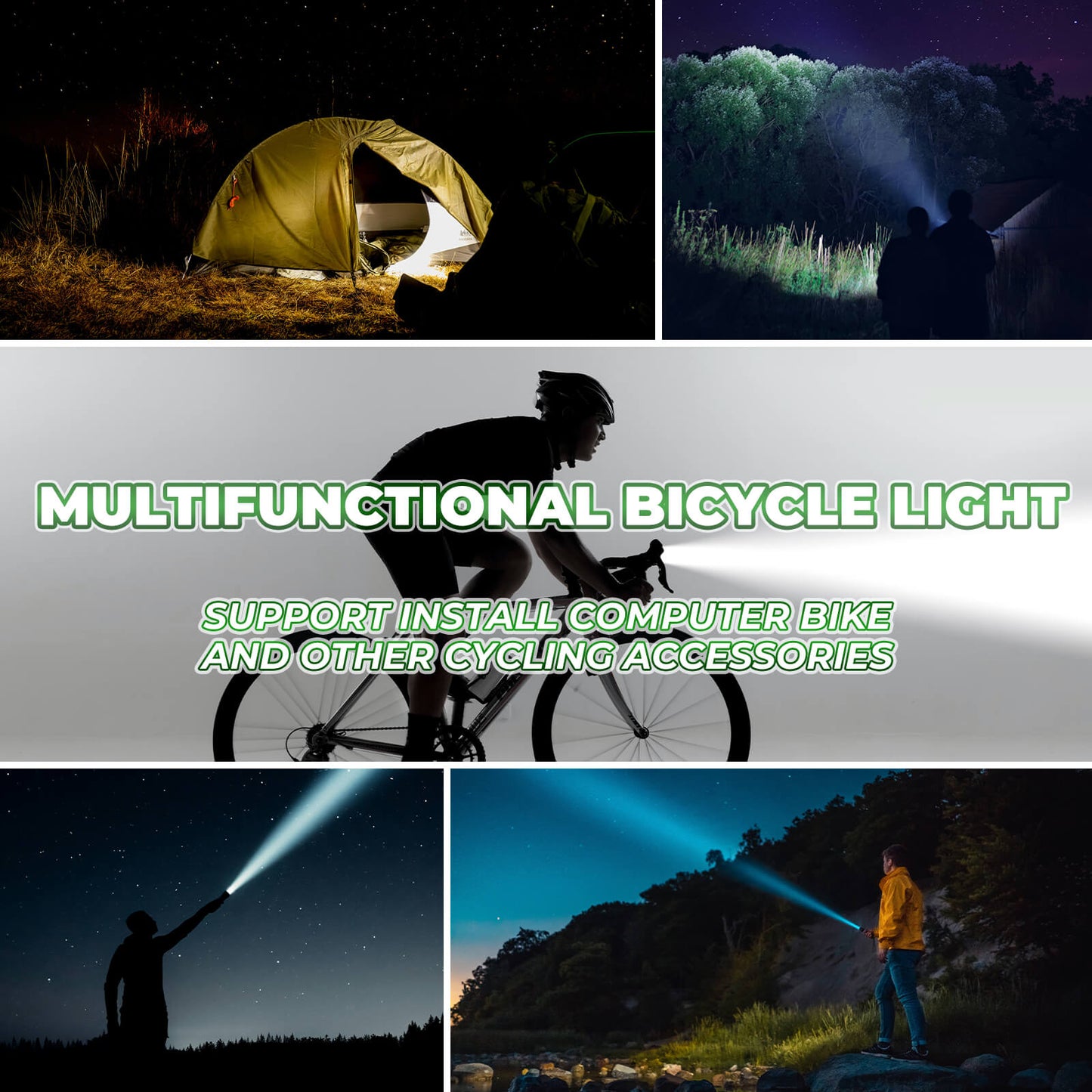 3000 Lumens Suspended Mount Bike Headlight