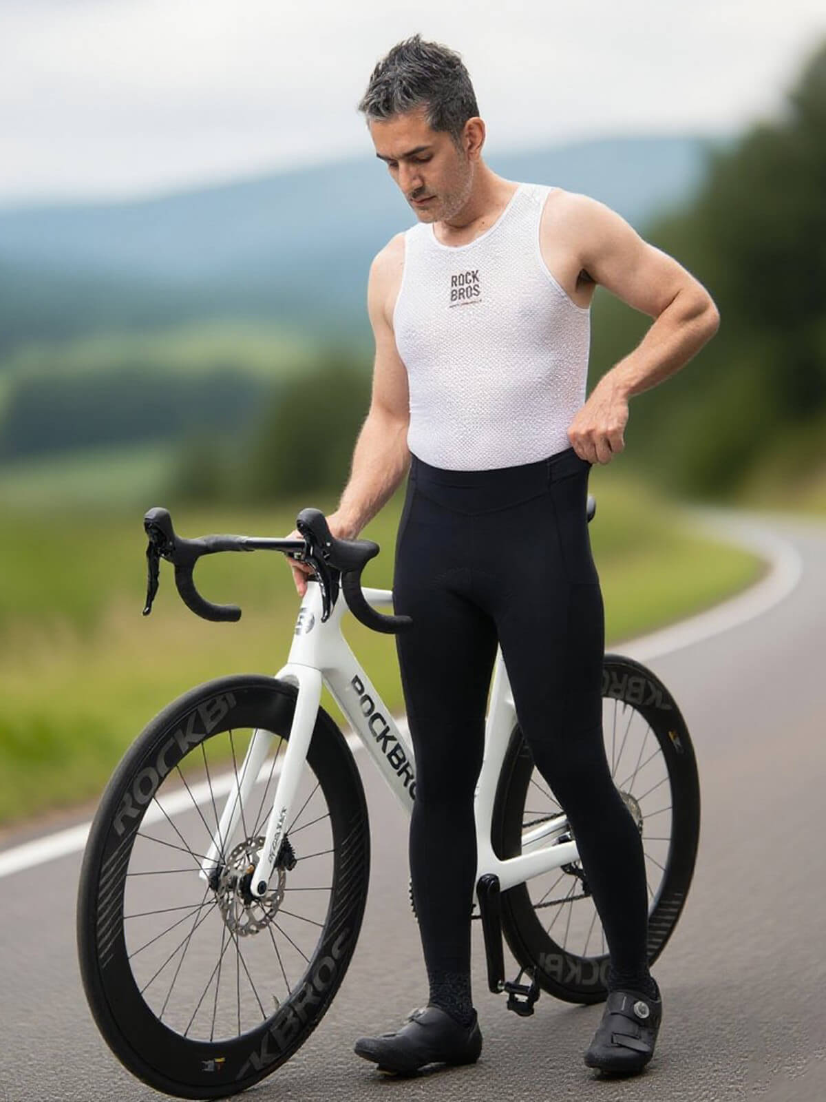 Men's ROAD-TO-SKY Cycling Tights with Elastic Interface® Pad