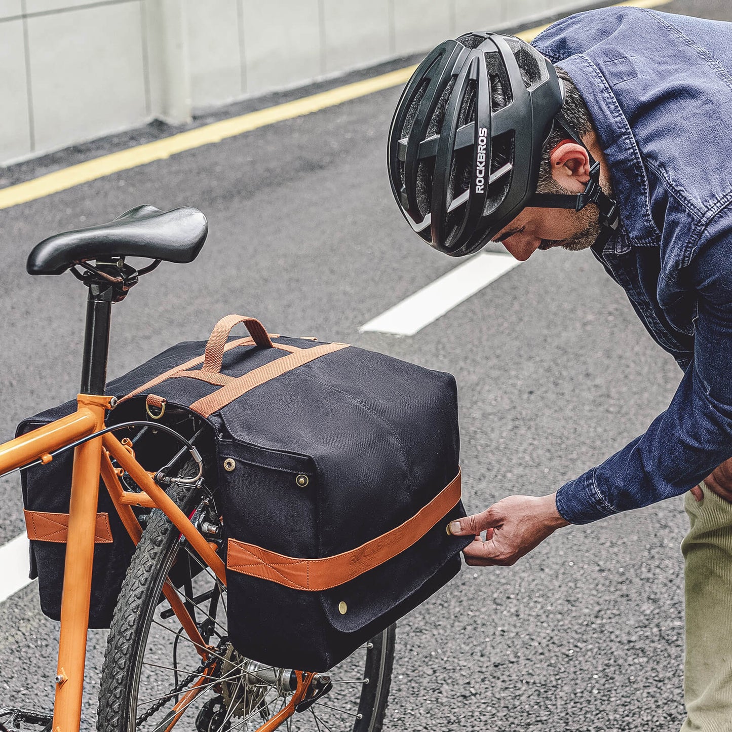 Retro Bike Pannier - 27L