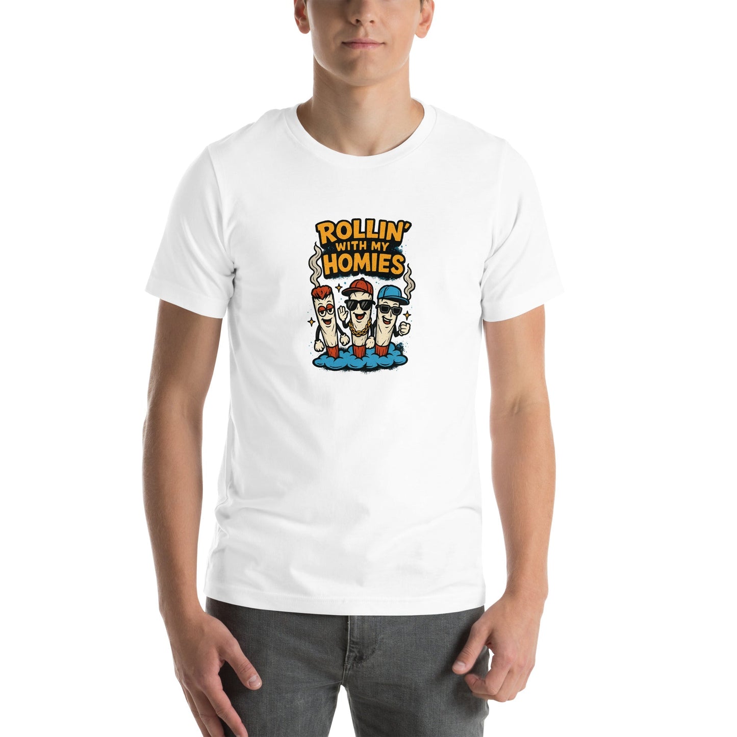 Rollin With My Homies! Unisex t-shirt