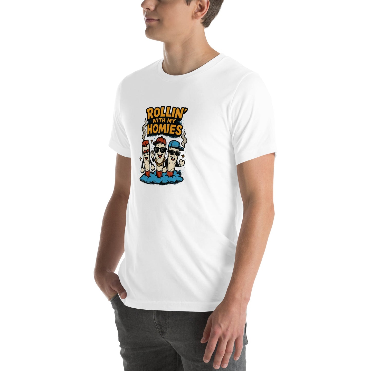 Rollin With My Homies! Unisex t-shirt