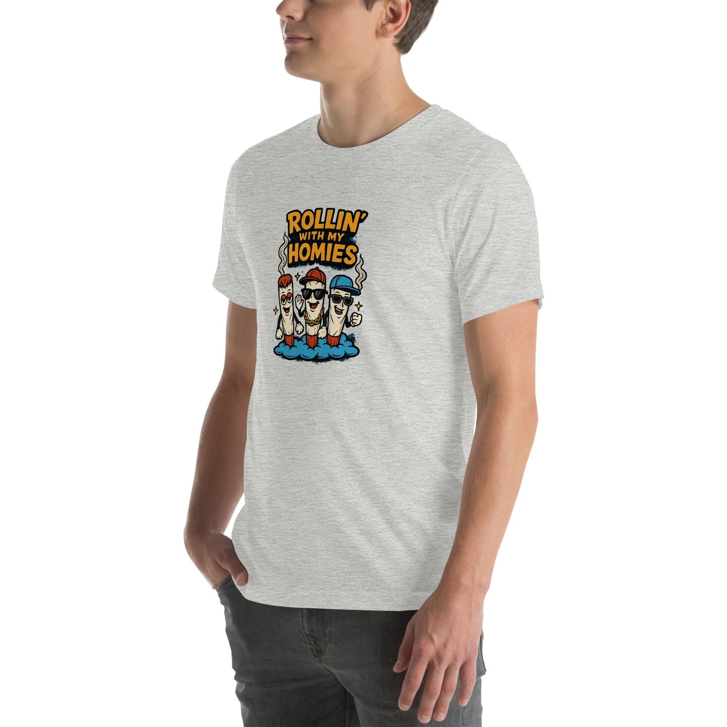 Rollin With My Homies! Unisex t-shirt