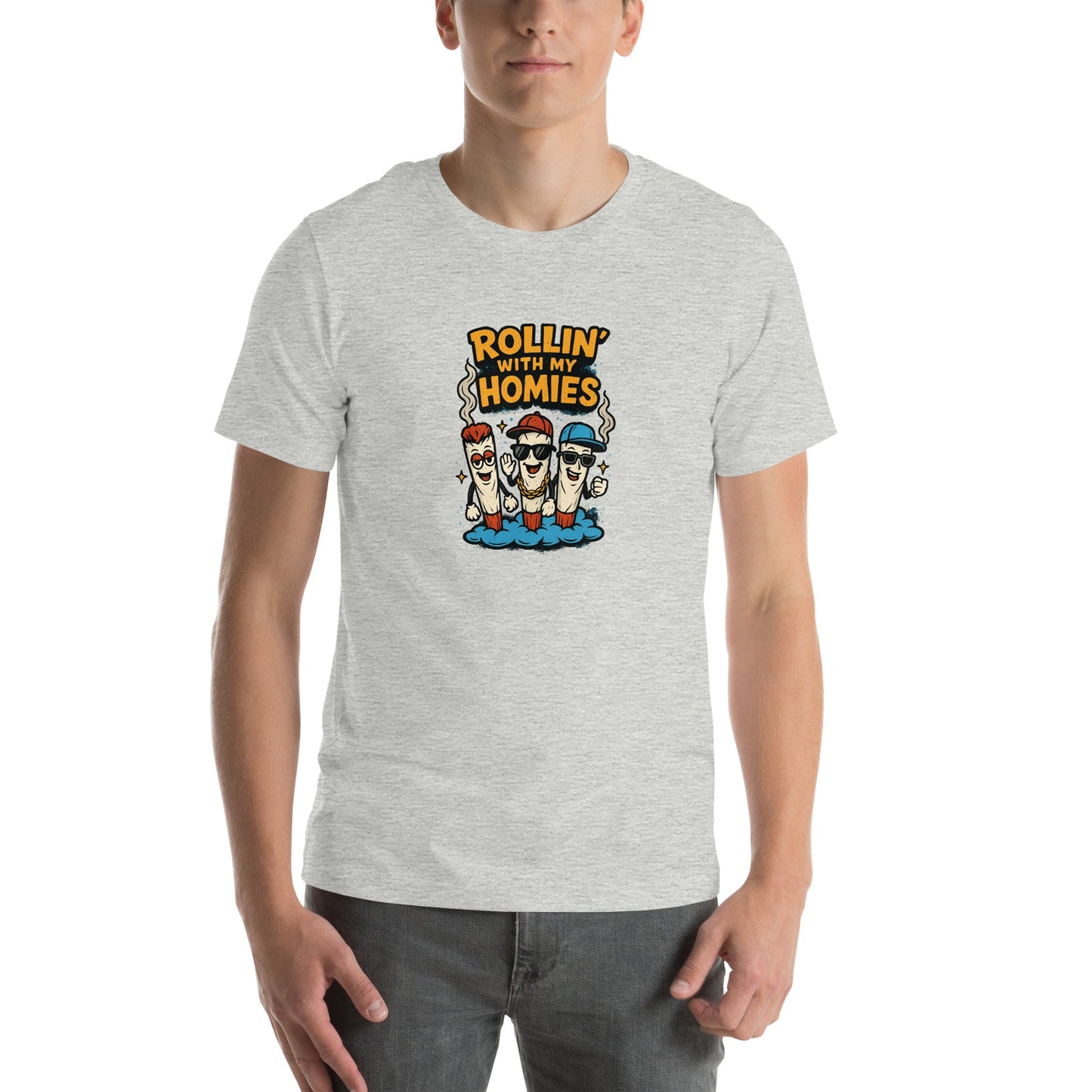 Rollin With My Homies! Unisex t-shirt