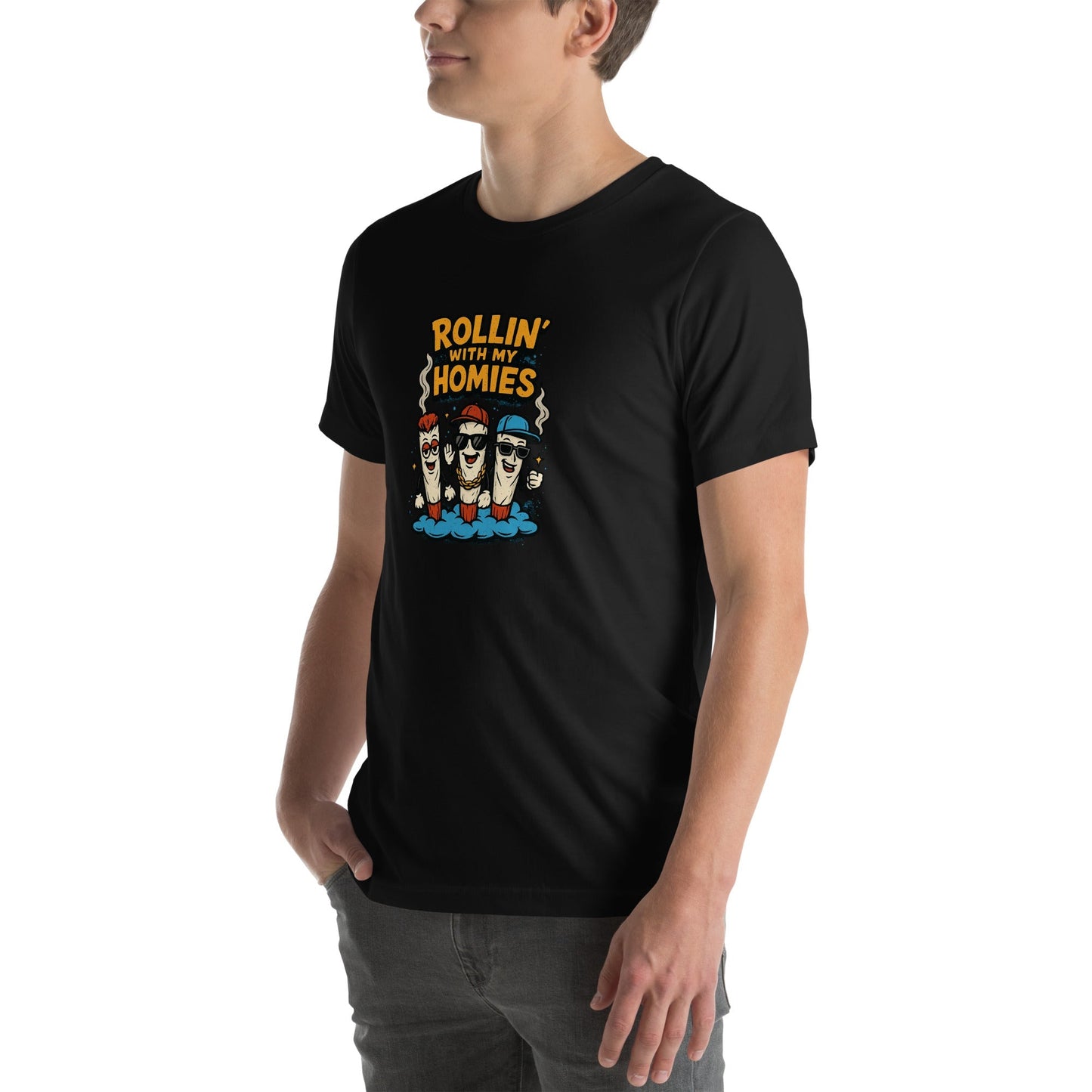 Rollin With My Homies! Unisex t-shirt